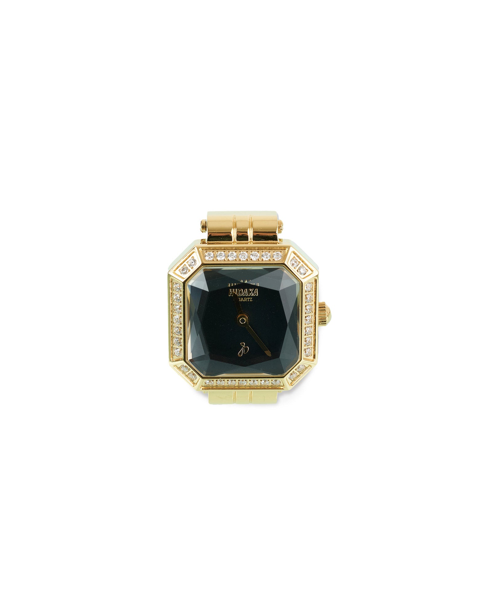 HIDAKA・ヒダカ - 指輪・リング FACET RING WATCH / GOLD
