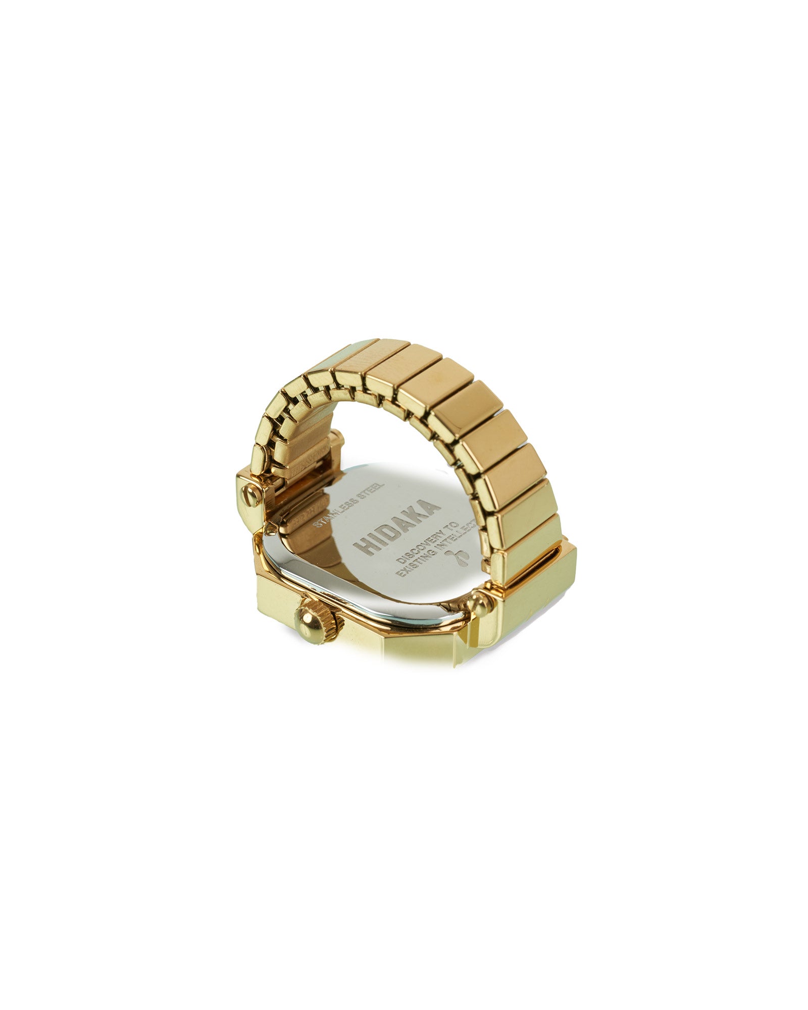 HIDAKA・ヒダカ - 指輪・リング FACET RING WATCH / GOLD