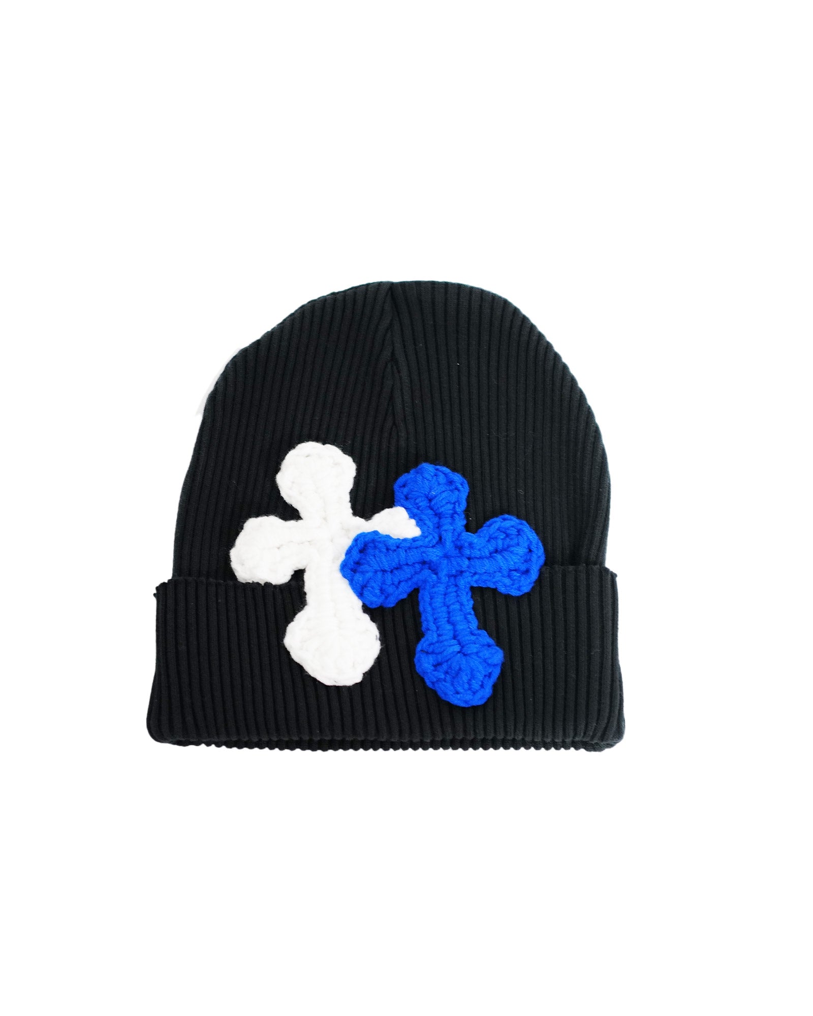 RIB BEANIE CAP-1 / BLACK