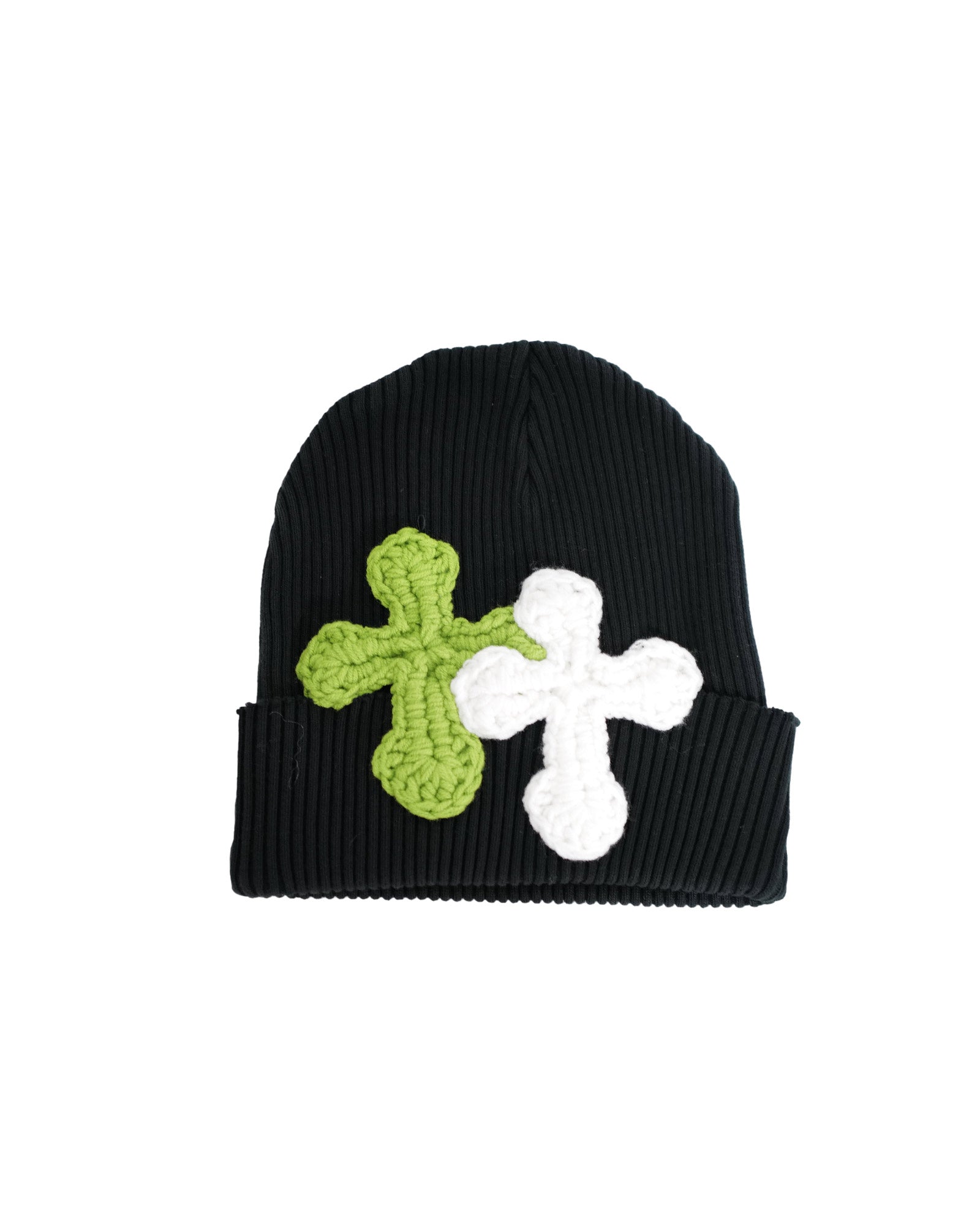 RIB BEANIE CAP-9 / BLACK