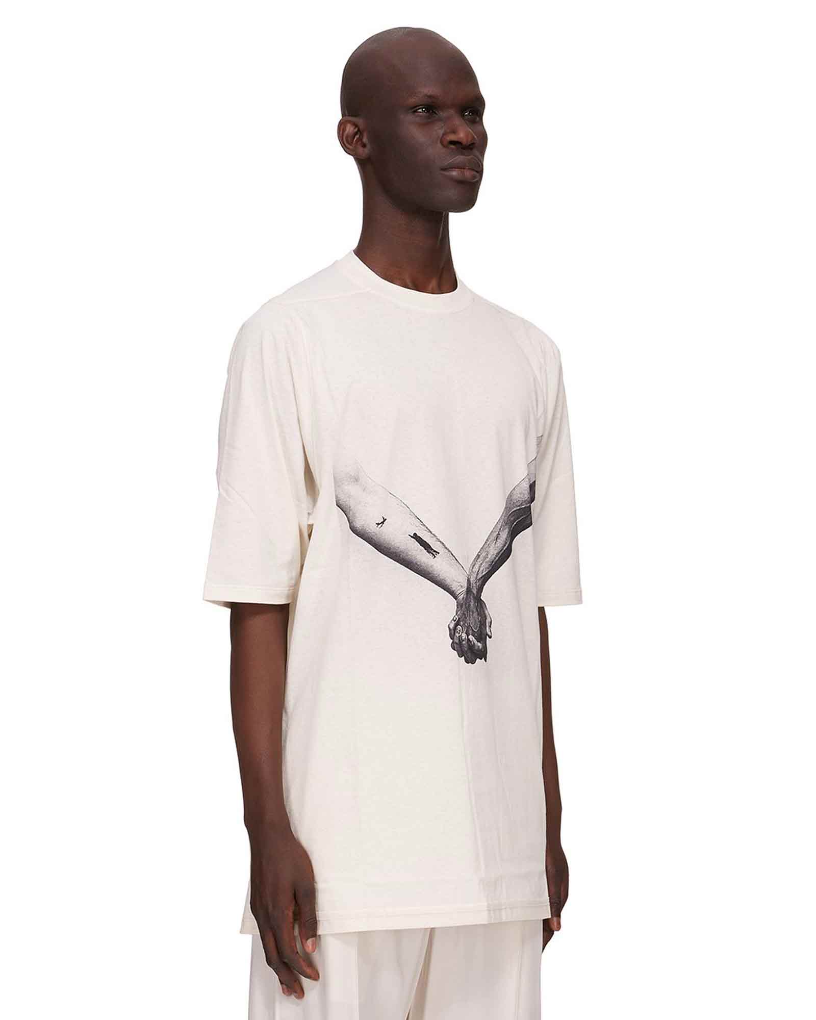 RICK OWENS・リック オウエンス - Tシャツ・カットソー JUMBO SS T / NATURAL