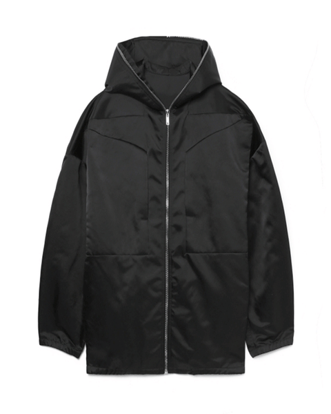 RICK OWENS (リック オウエンス) LIDO HOODIE / BLACK | Detail