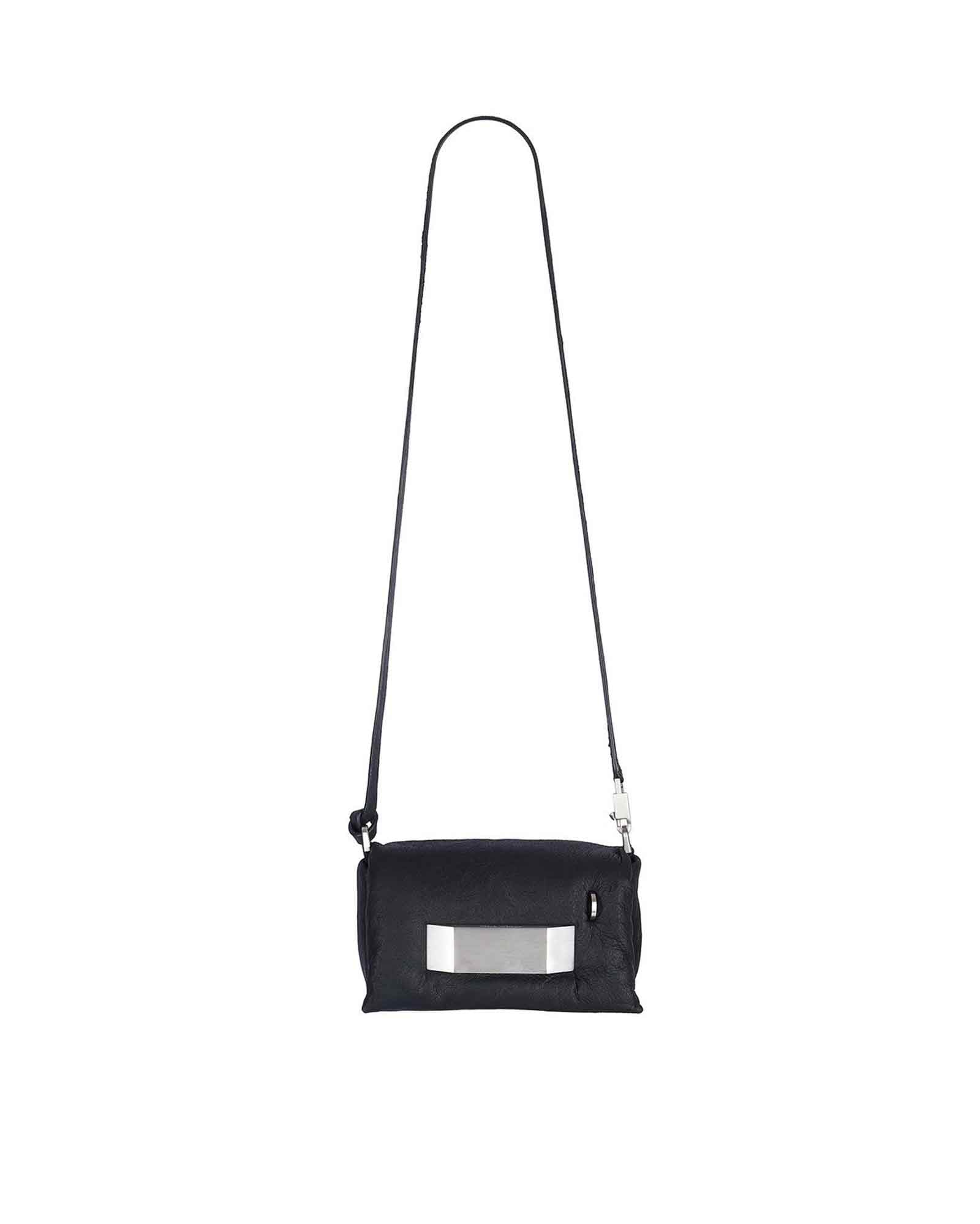 RICK OWENS・リック オウエンス - ショルダーバッグ PILLOW GRIFFIN / BLACK