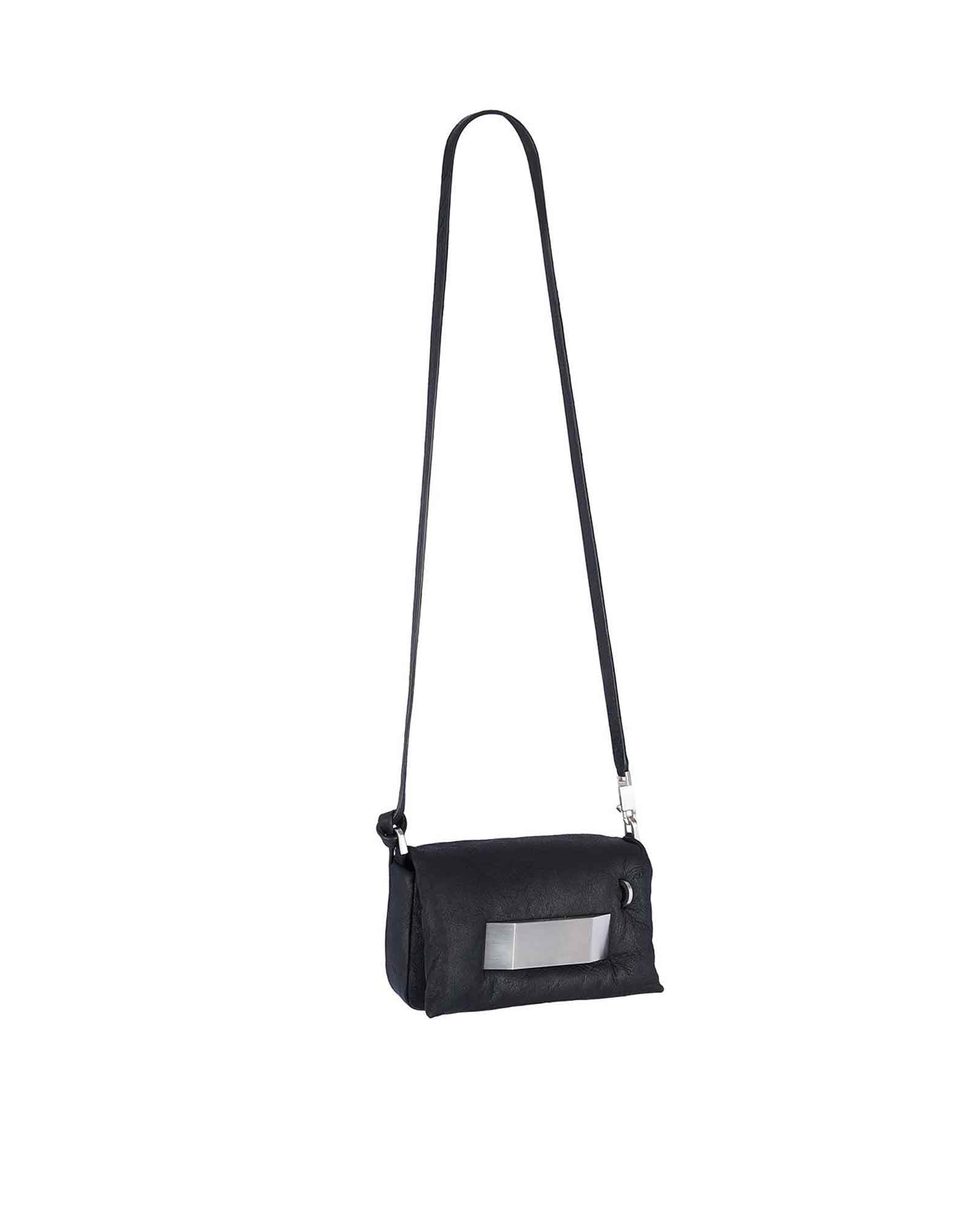 RICK OWENS・リック オウエンス - ショルダーバッグ PILLOW GRIFFIN / BLACK
