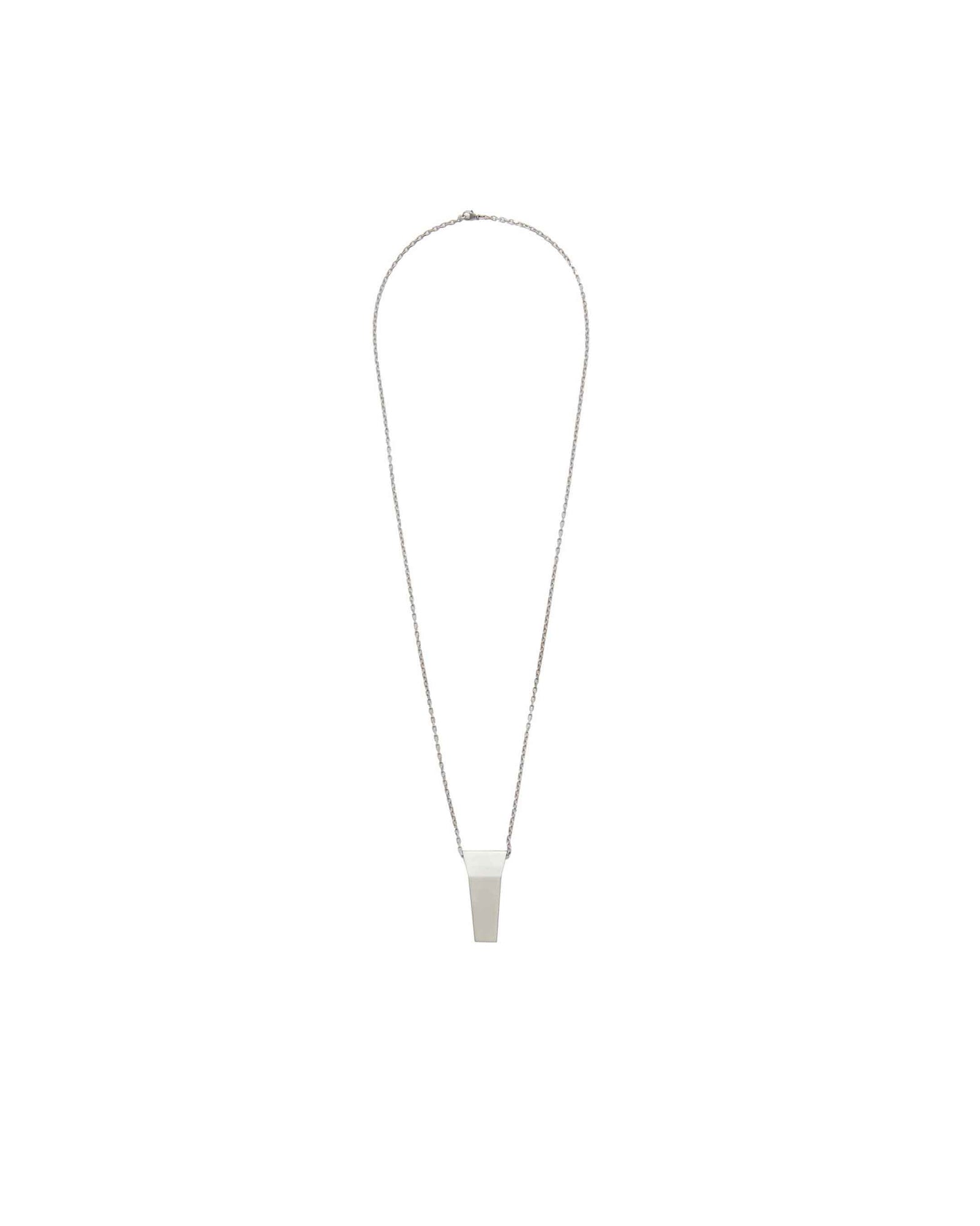 RICK OWENS・リック オウエンス - ネックレス TRUNK CHARM / SILVER