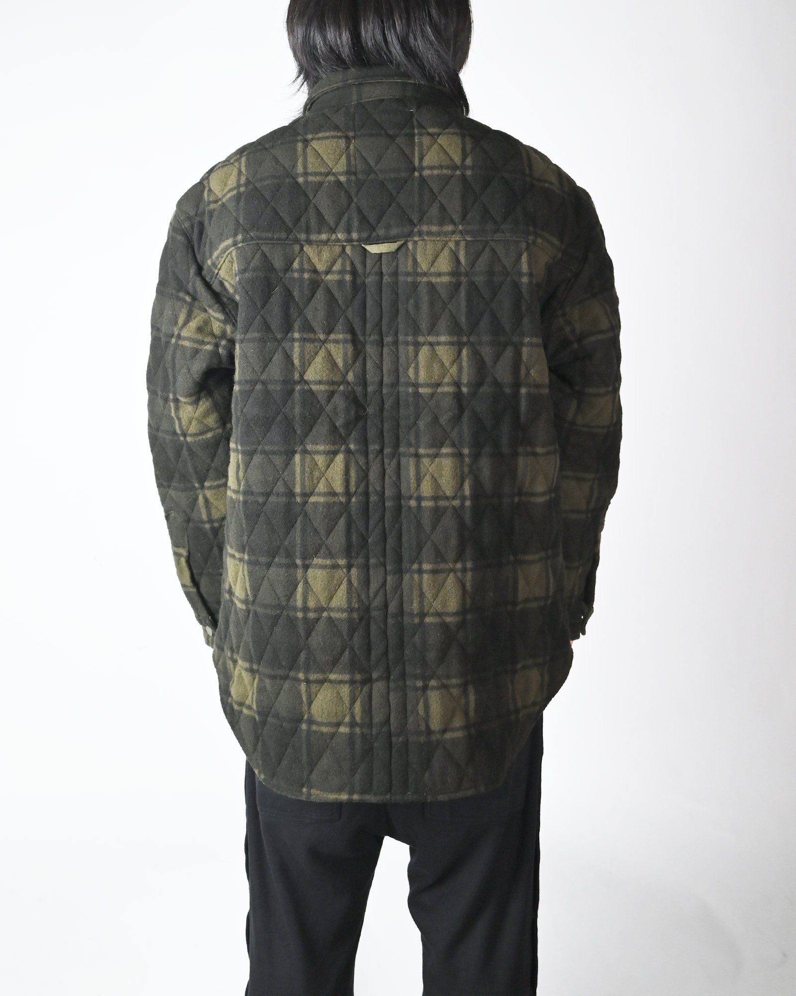 READYMADE・レディメイド - ジャケット BLANKET CHECK SHIRT / KHAKI