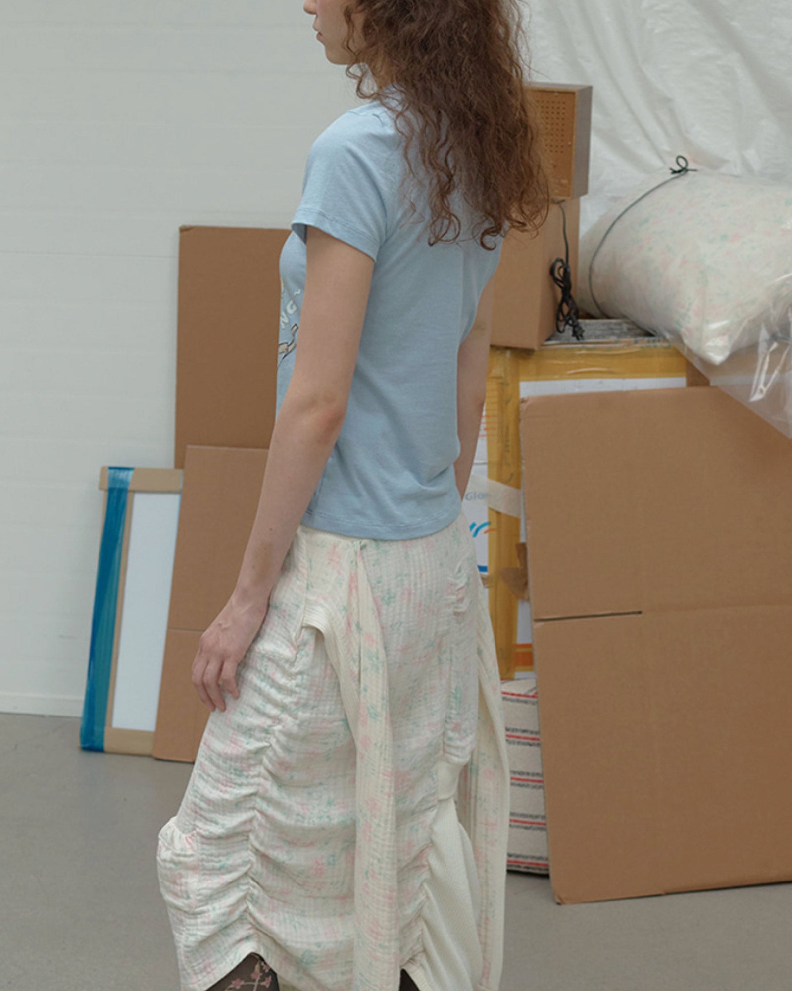 OPEN YY・オープン ワイワイ - Tシャツ・カットソー ROCKING BABY TEE / BLUE