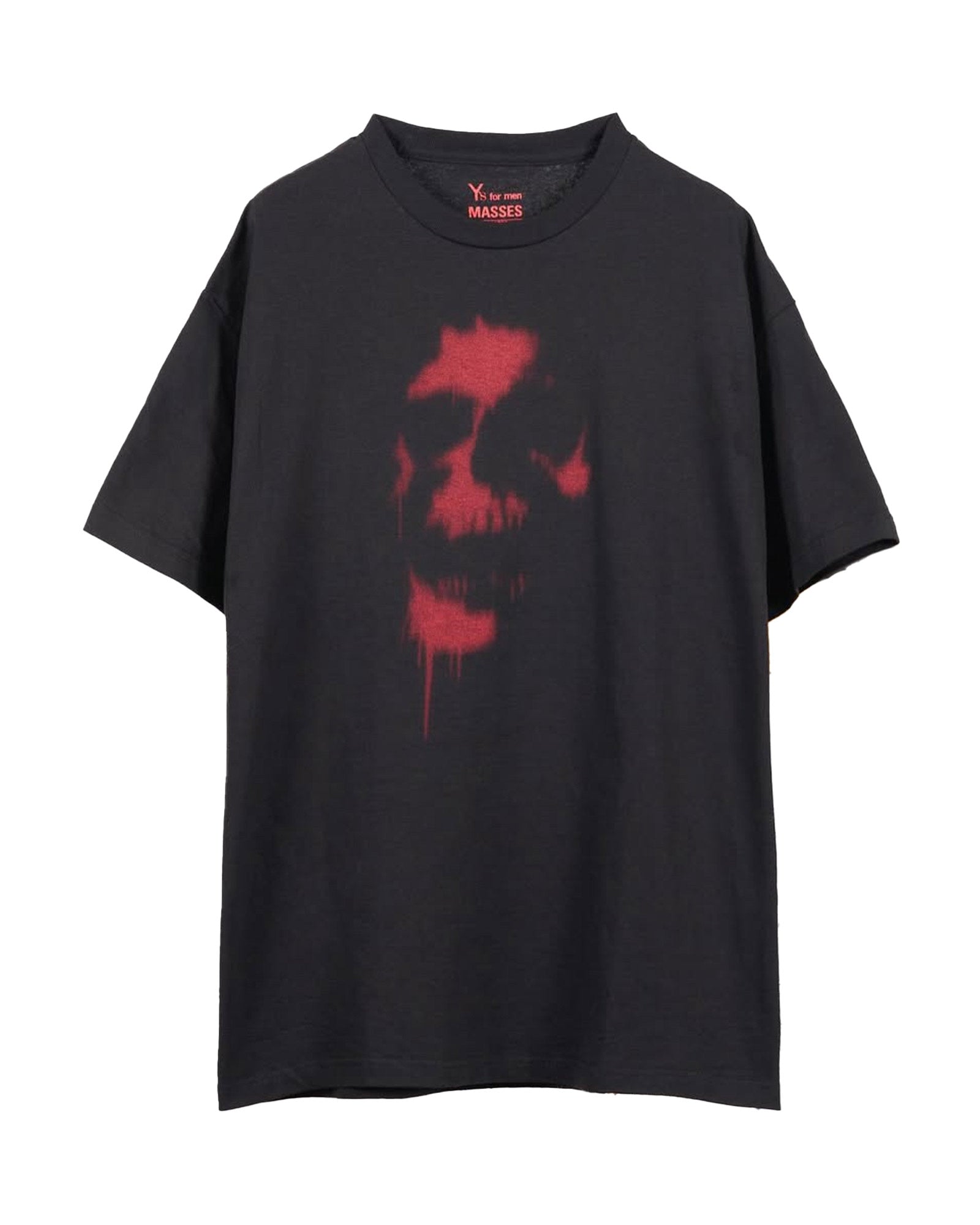 MASSES・マシス - Tシャツ・カットソー ROUND NECK SHORT SLEEVE T A Ys / BLACK