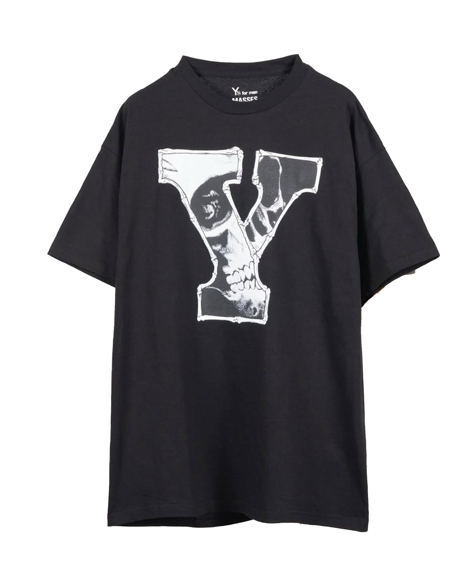 MASSES・マシス - Tシャツ・カットソー ROUND NECK SHORT SLEEVE T A Ys / BLACK