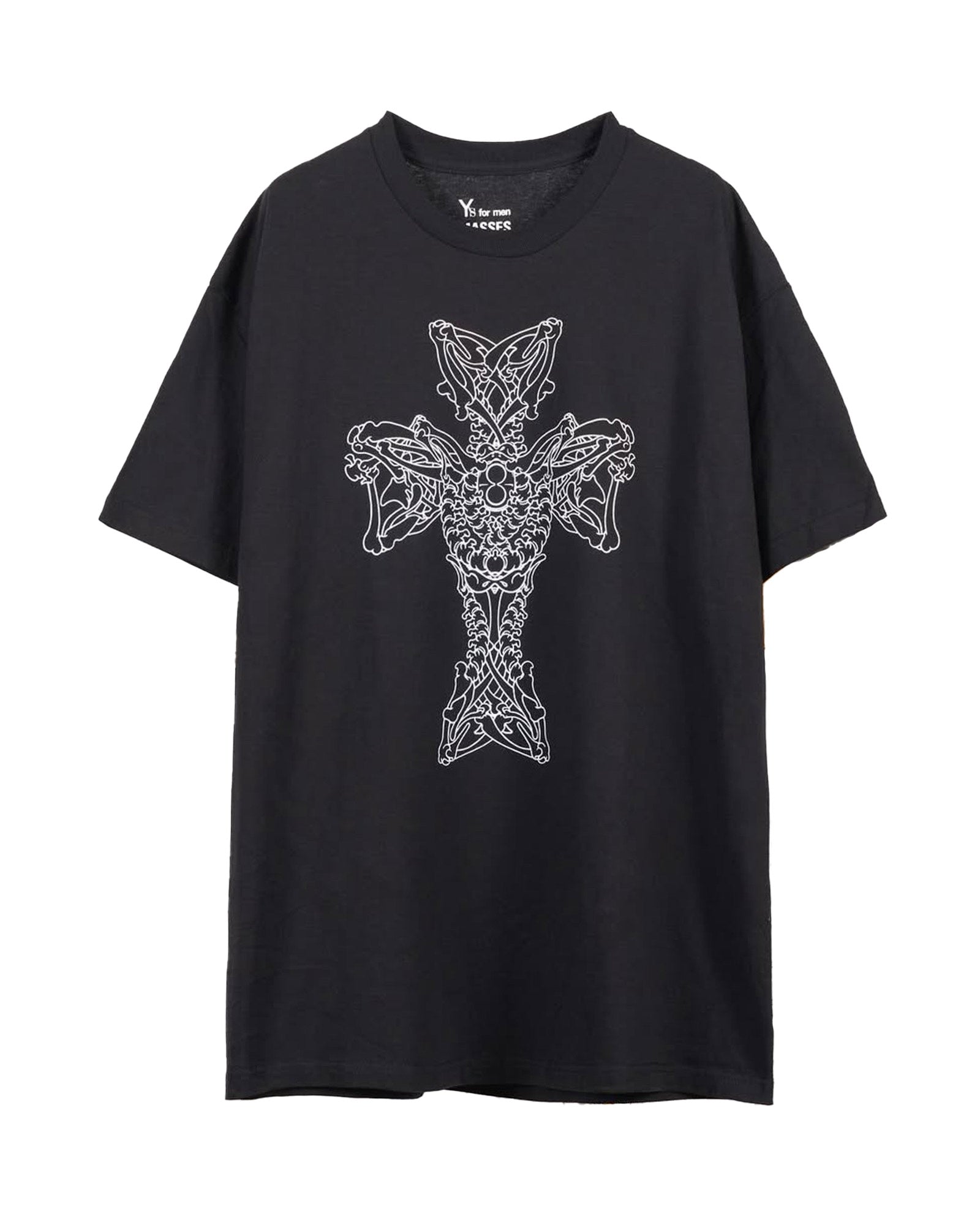 MASSES・マシス - Tシャツ・カットソー ROUND NECK SHORT SLEEVE T A Ys / BLACK
