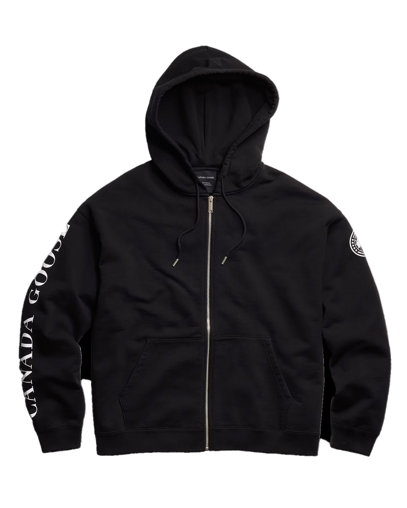 ROVE FULL ZIP WITH SLEEVE GRAPHIC / BLACK