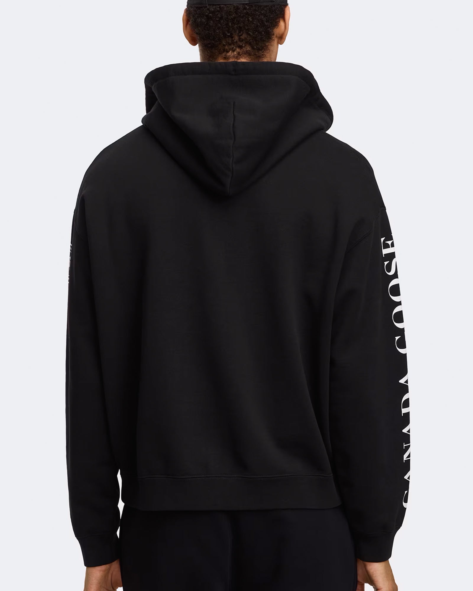 CANADA GOOSE・カナダグース - パーカー・フーディ ROVE FULL ZIP WITH SLEEVE GRAPHIC / BLACK