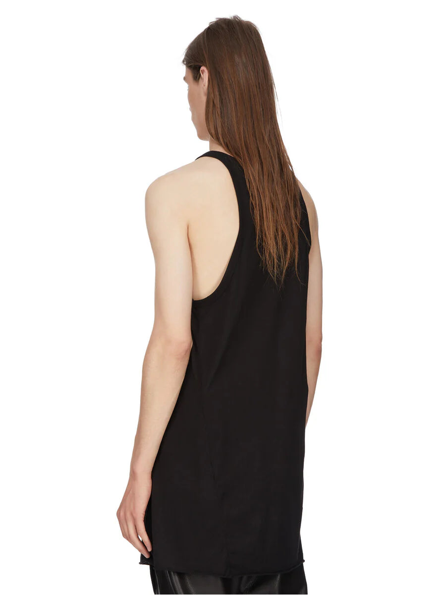 RICK OWENS・リック オウエンス - トップス OPEN PONY TANK / BLACK