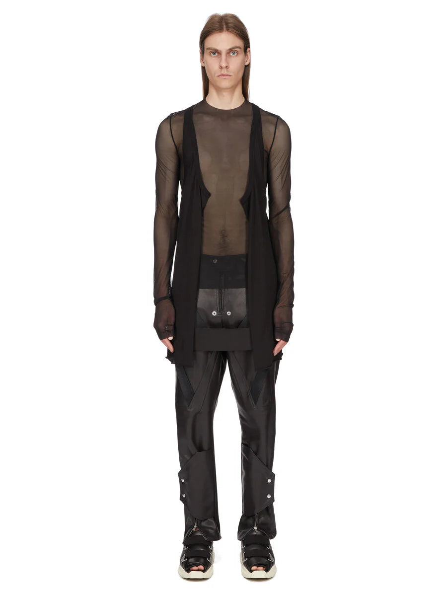 RICK OWENS (リック オウエンス) OPEN PONY TANK / BLACK | Detail