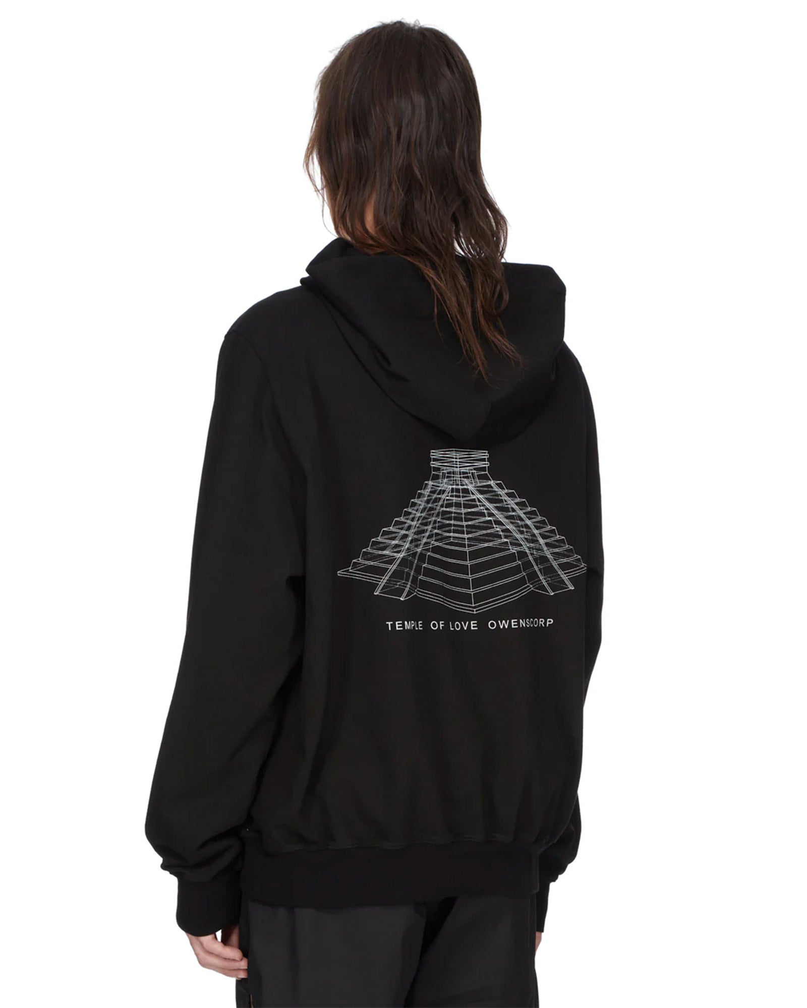 RICK OWENS (リック オウエンス) 26SS フーディー「HOODIE / BLACK