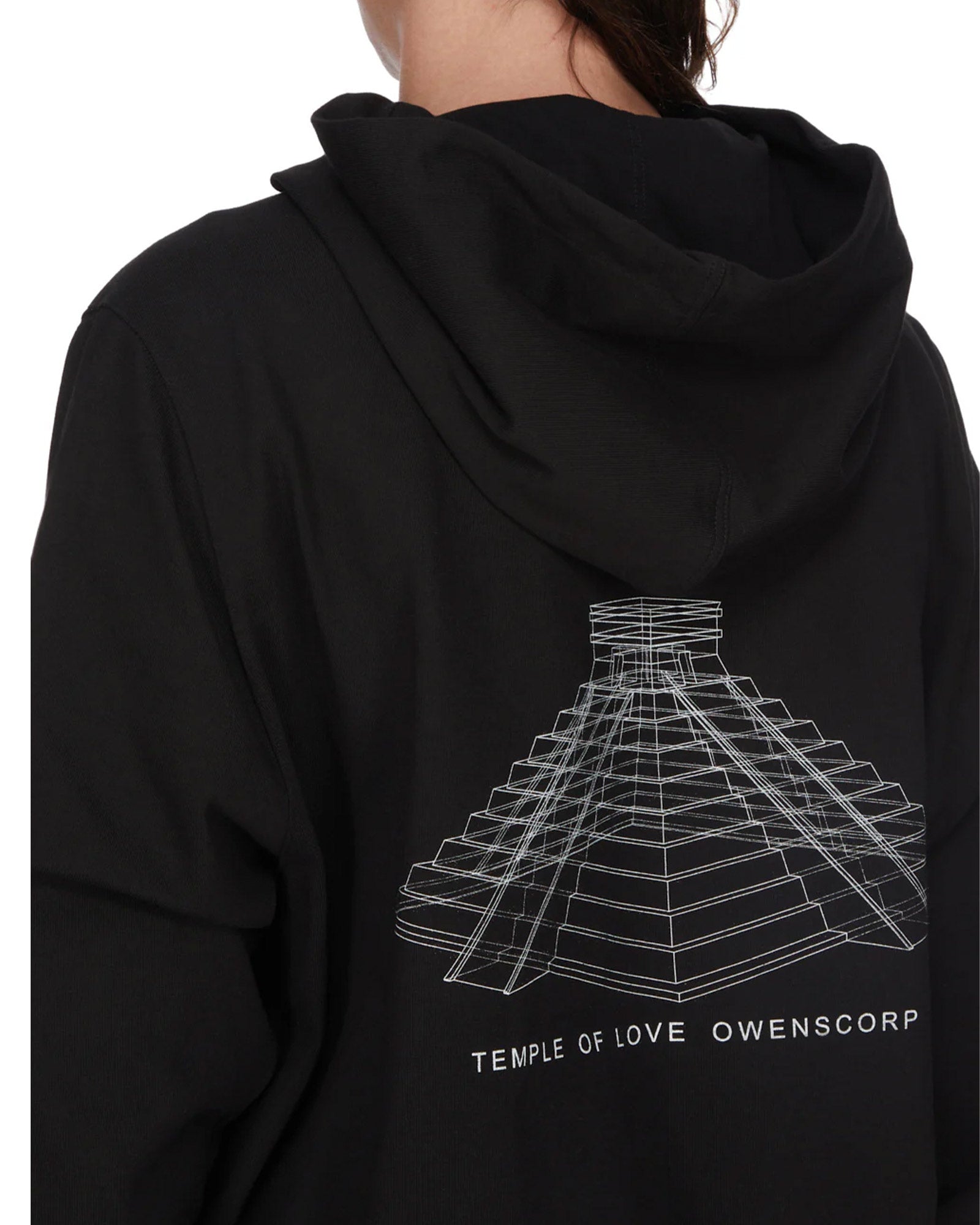 RICK OWENS (リック オウエンス) 26SS フーディー「HOODIE / BLACK