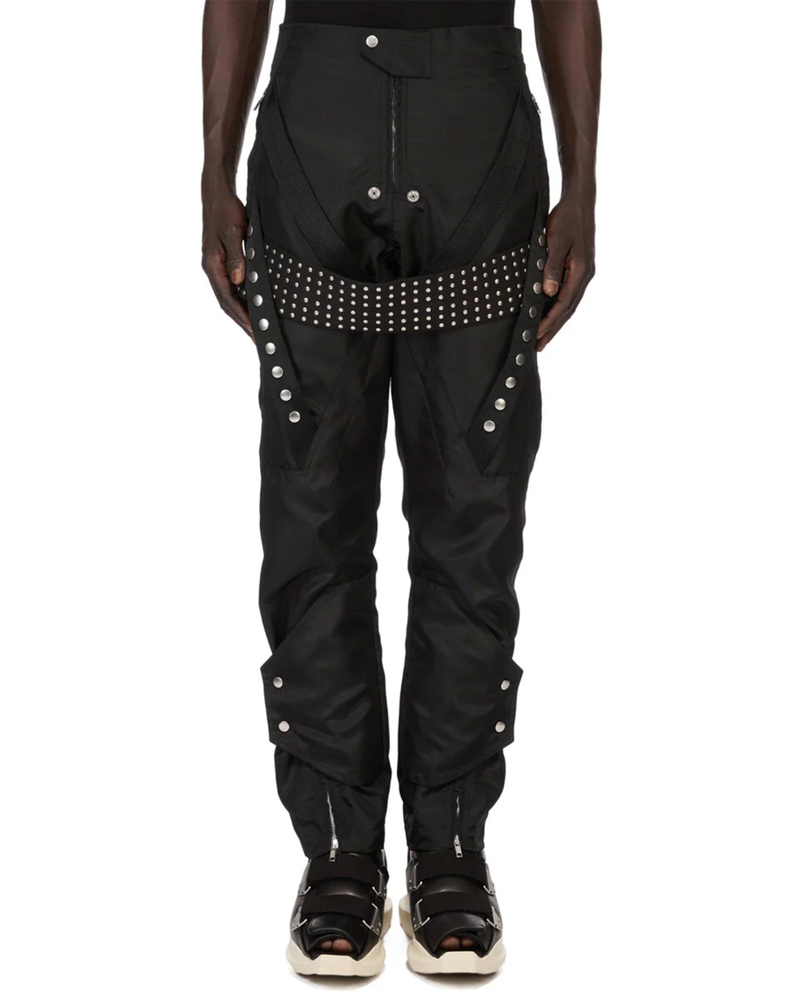 RICK OWENS・リック オウエンス - カーゴパンツ MEGASTRAPPED MOTOPANTS / BLACK