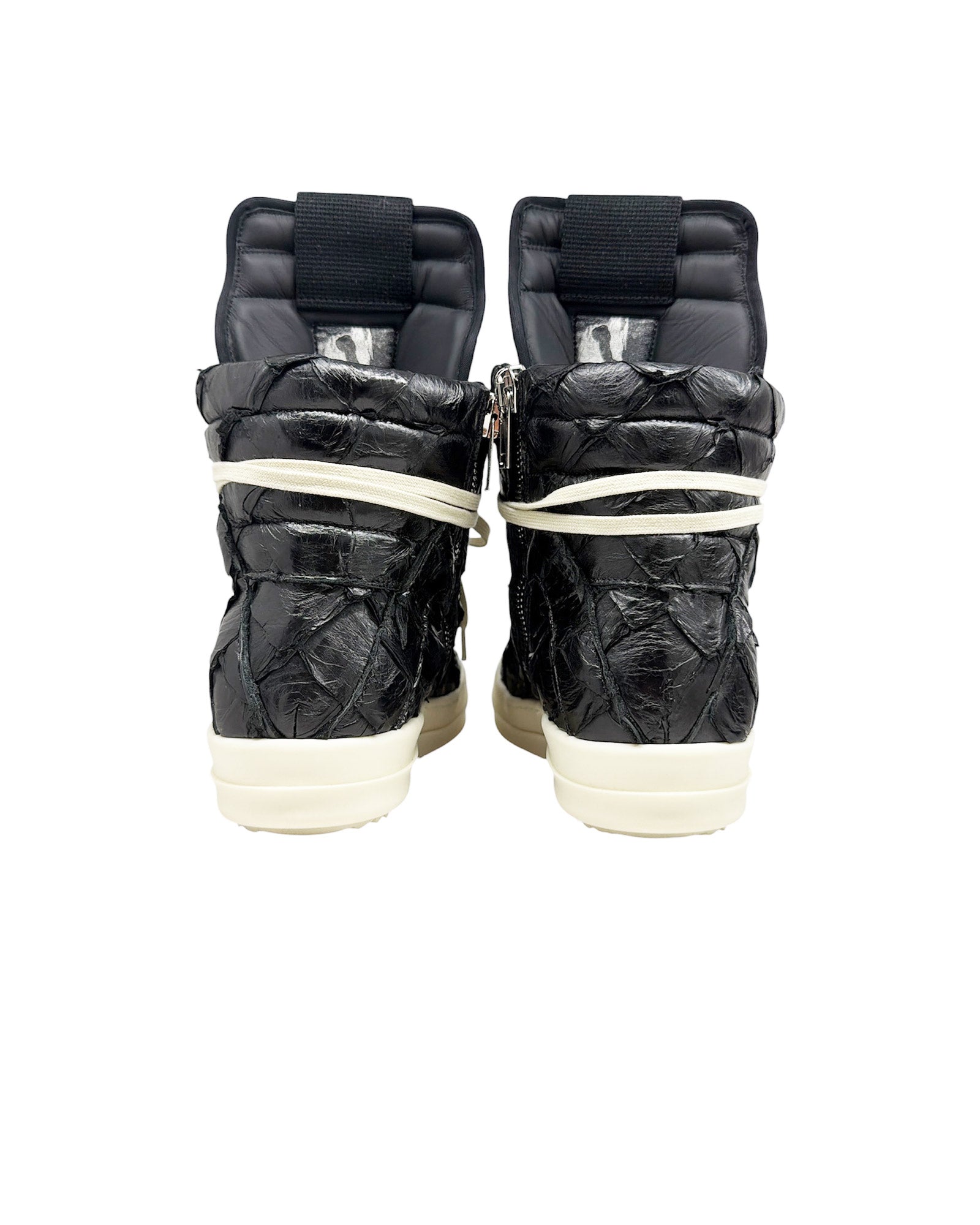 RICK OWENS (リック オウエンス) SS26 GEOBASKET / BLACK / BLACK