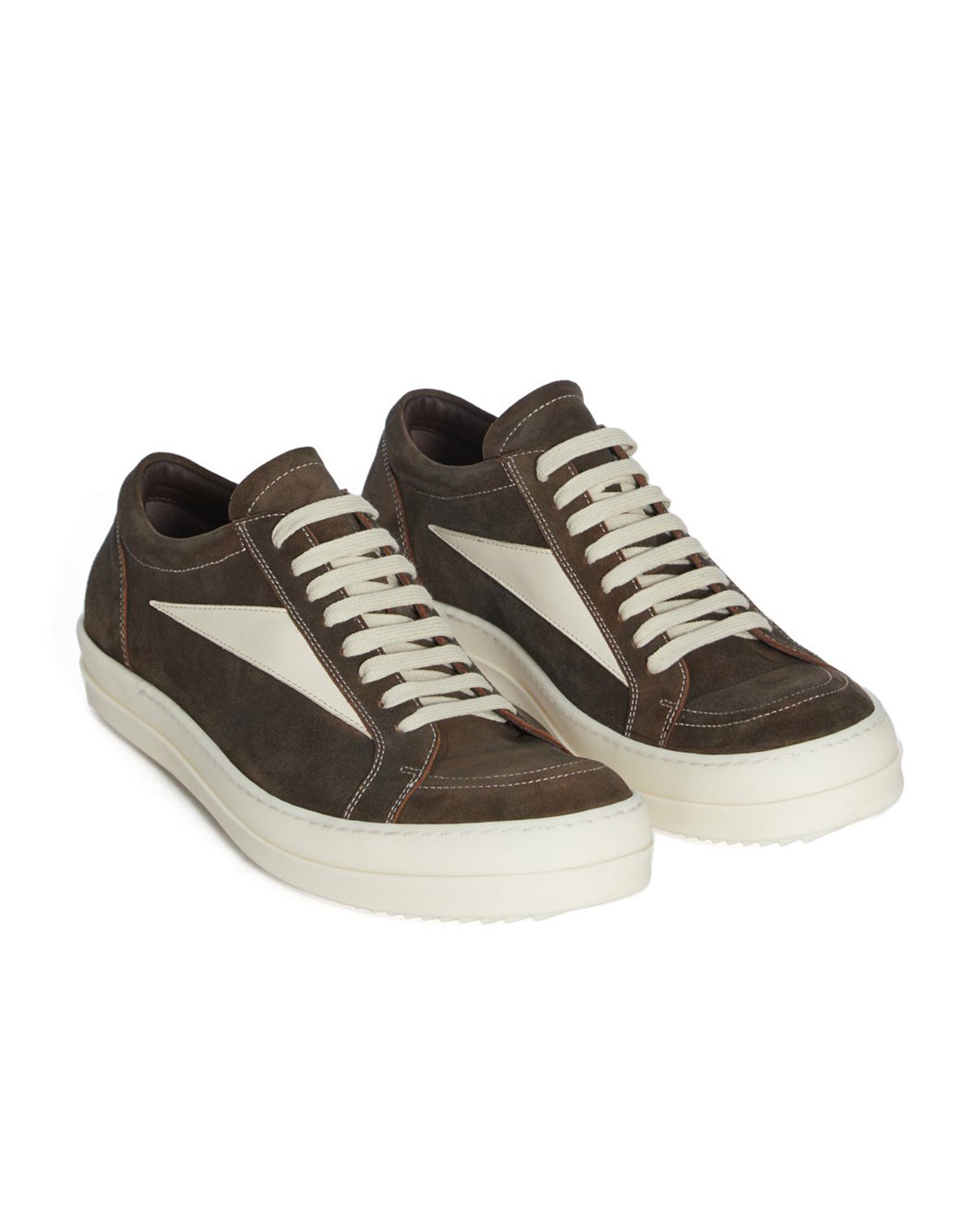 RICK OWENS・リック オウエンス - ローカットスニーカー VINTAGE SNEAKS / INDIGO/MILK/MILK