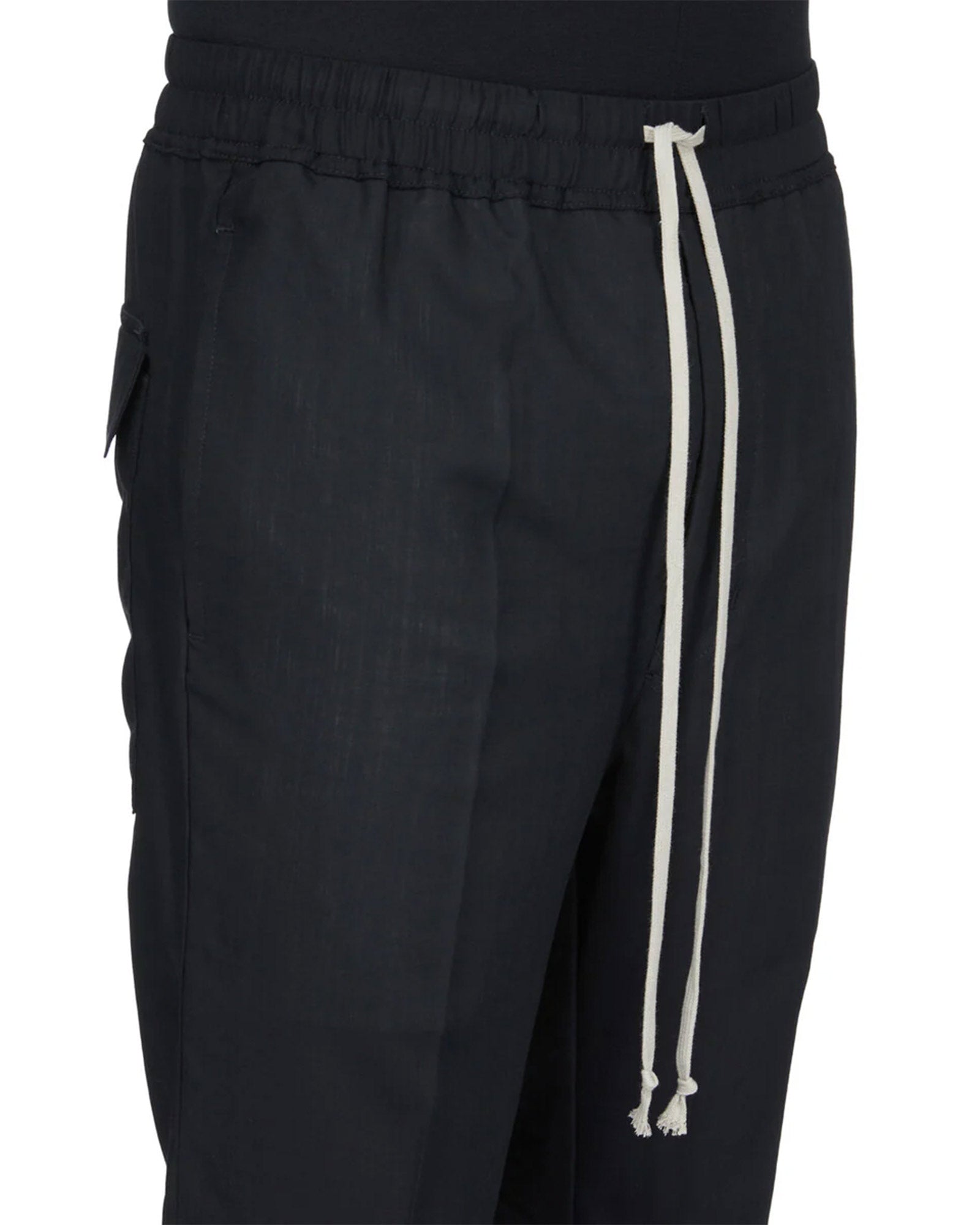 RICK OWENS (リック オウエンス) 26SS パンツ「DRAWSTRING SLIM LONG