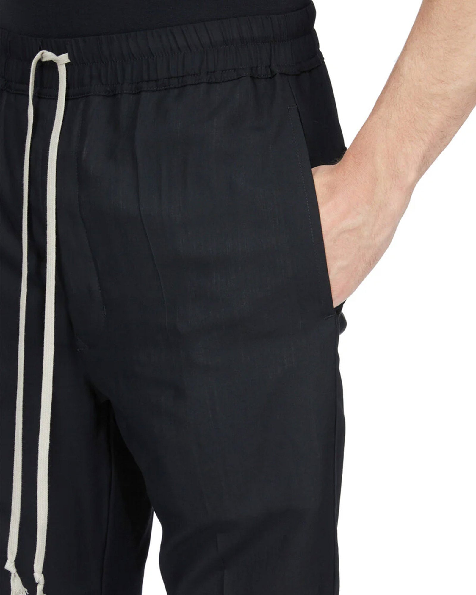 RICK OWENS (リック オウエンス) 26SS パンツ「DRAWSTRING SLIM LONG