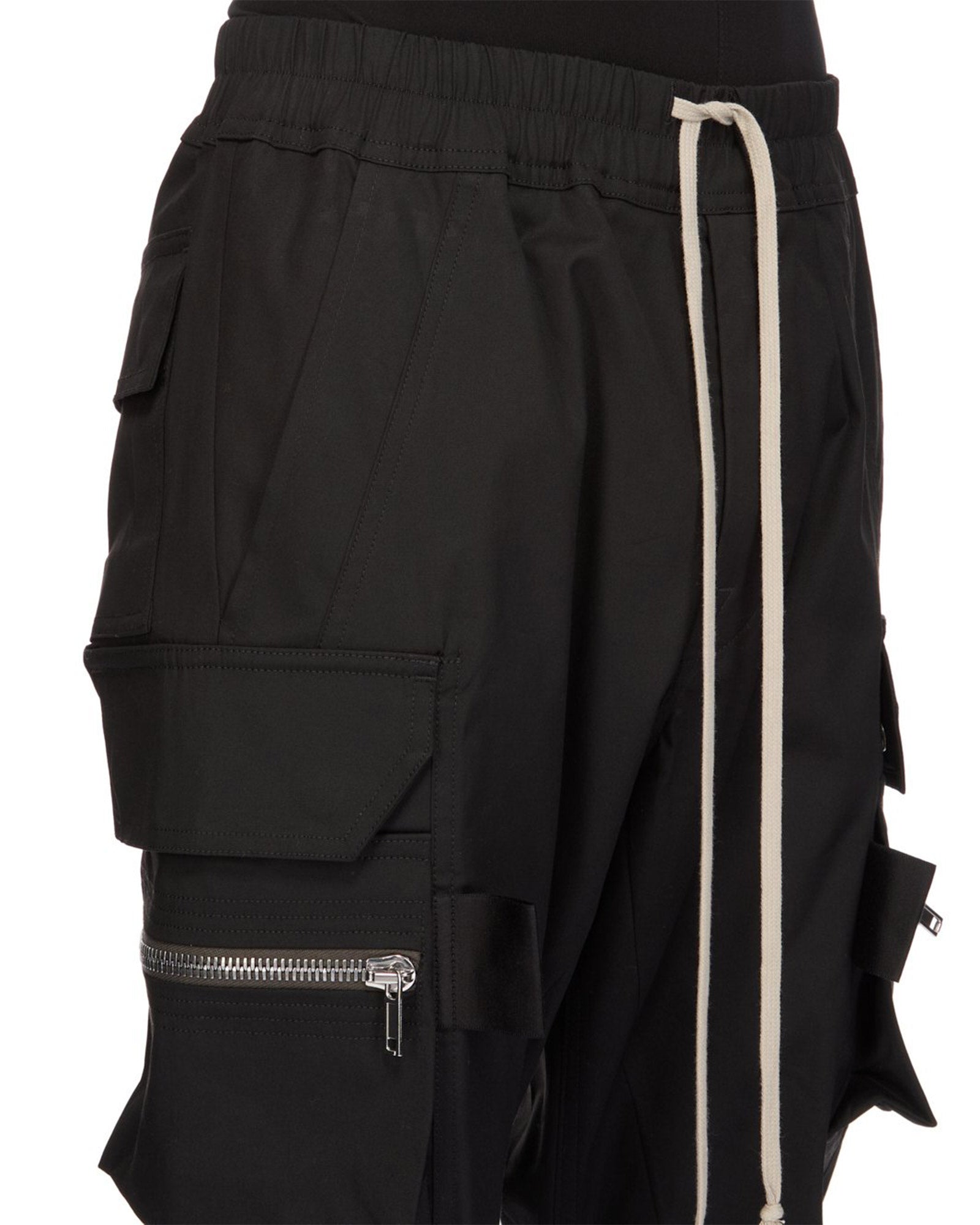 RICK OWENS・リック オウエンス - カーゴパンツ MASTODON CARGO / BLACK / TE