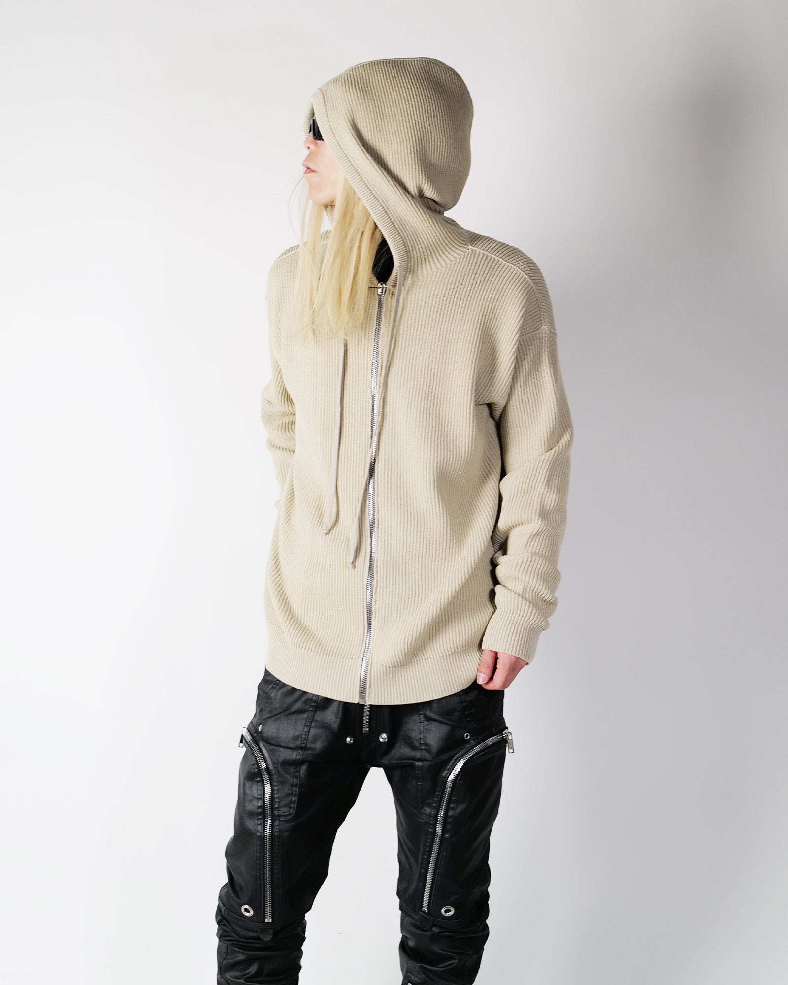 RICK OWENS (リック オウエンス) 26SS ジップフーディー「ZIPPED