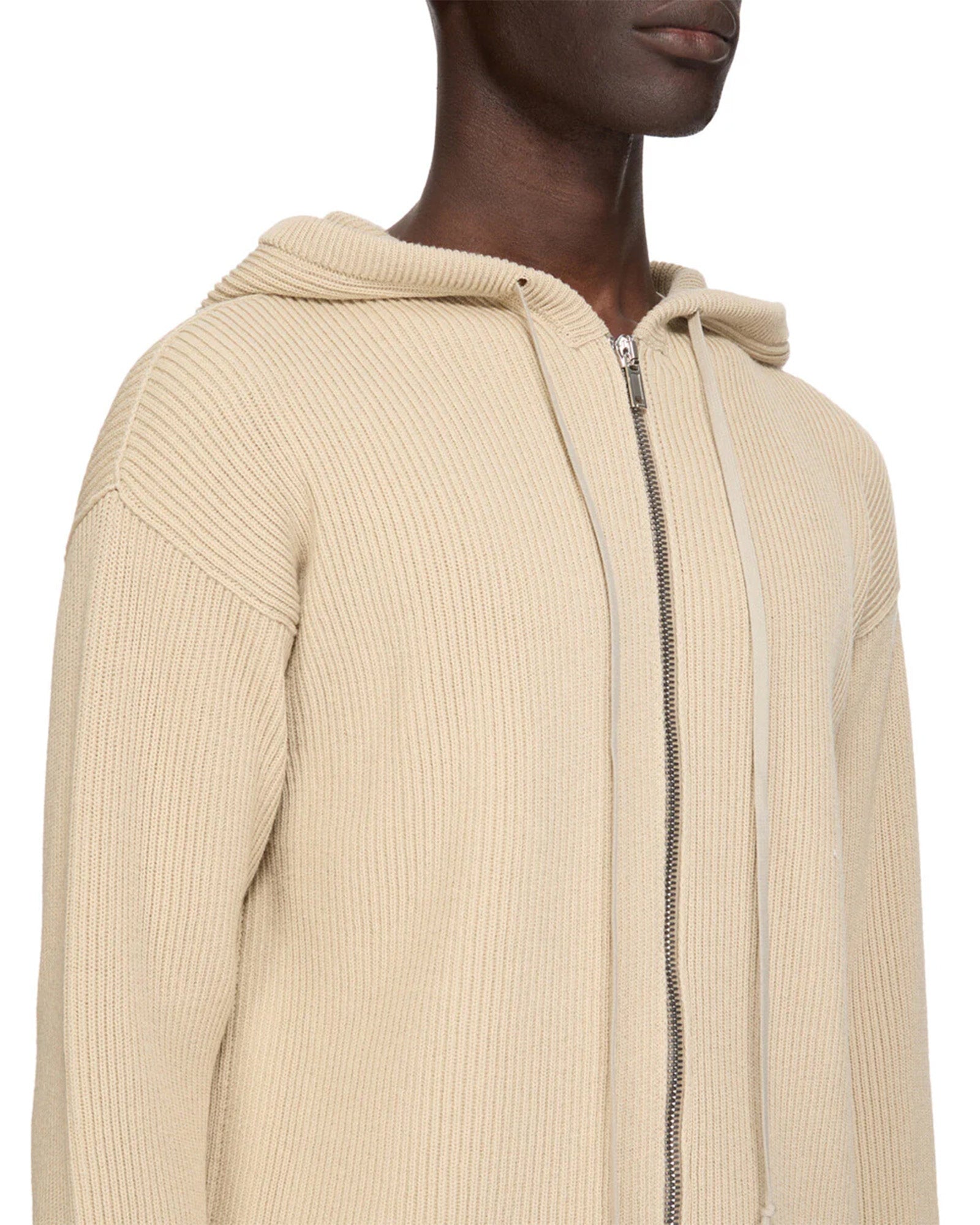 rick owens ギンプフーディ RICK OWENS (リック オウエンス) 26SS フーディー「HOODIE / BLACK