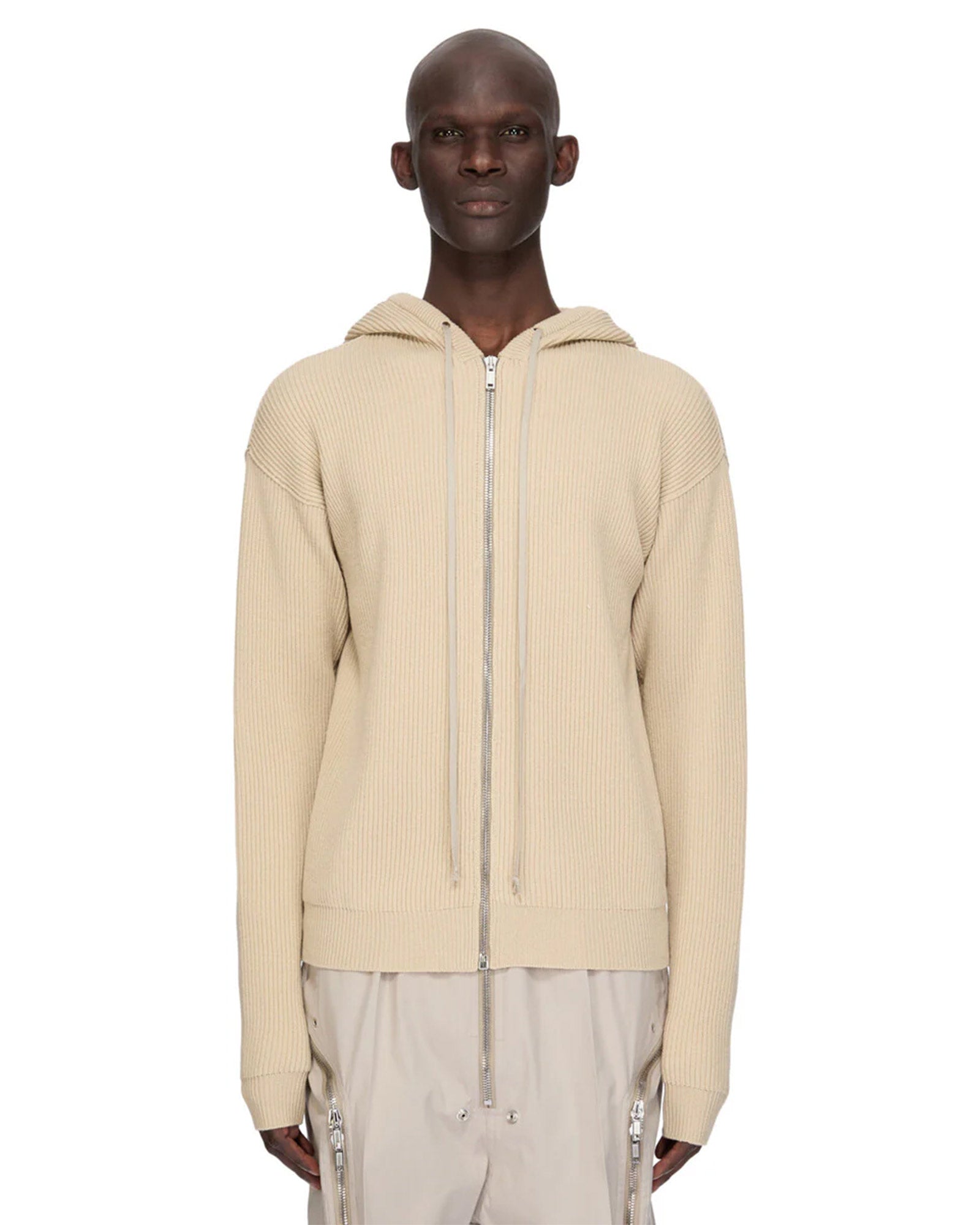 RICK OWENS (リック オウエンス) 26SS ジップフーディー「ZIPPED