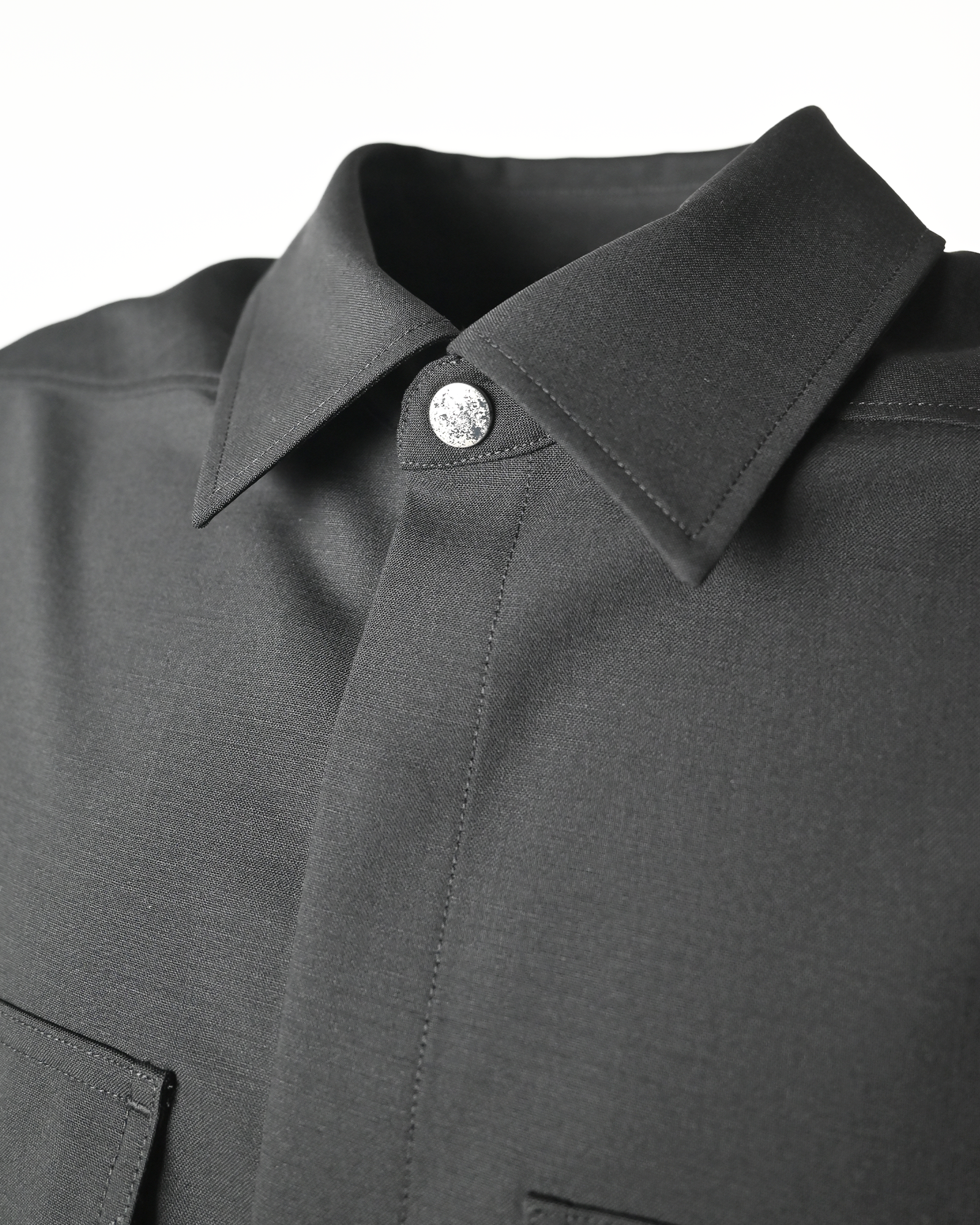 RICK OWENS・rick owens -  OUTER SHIRT / BLACK / ZL