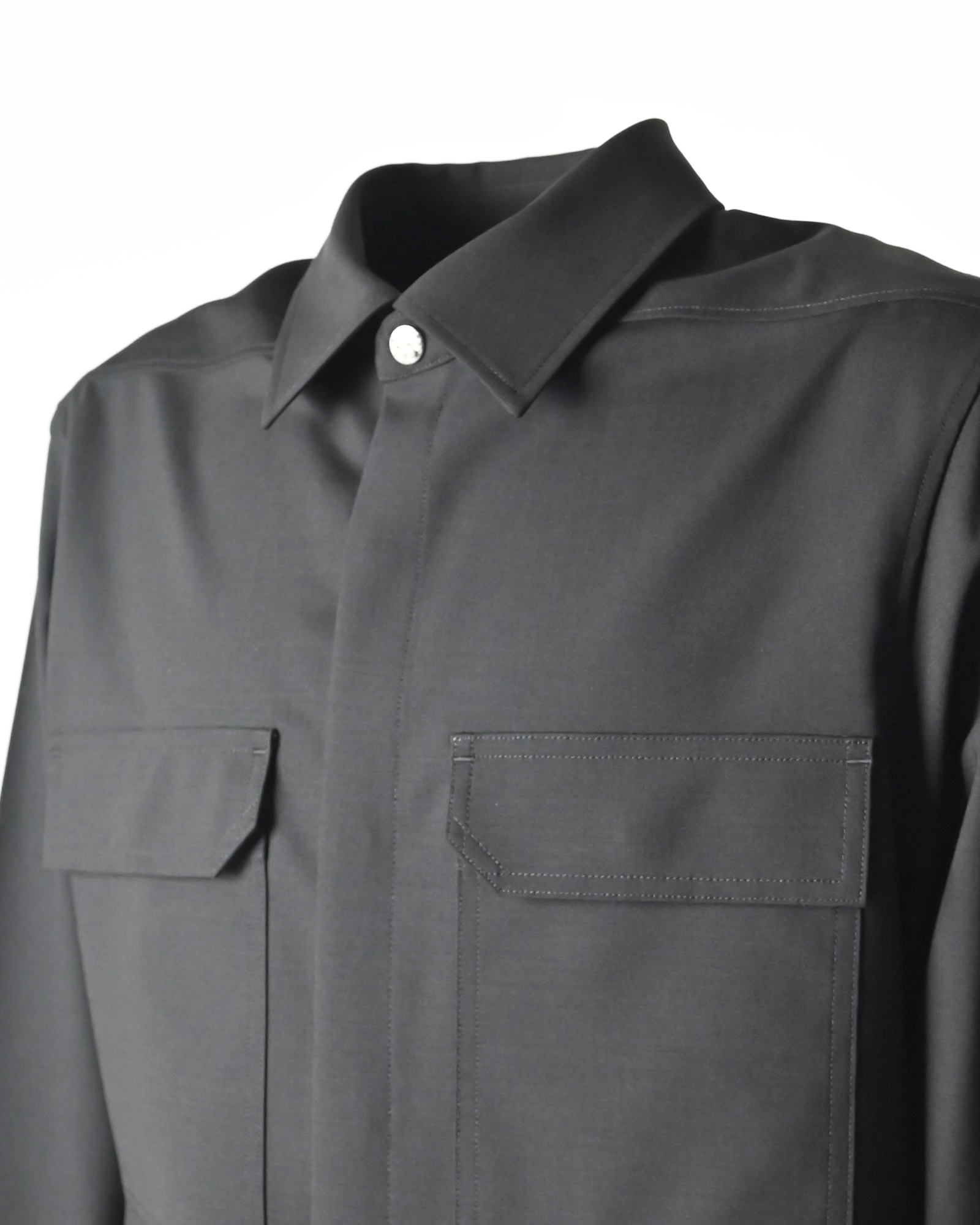 RICK OWENS・rick owens -  OUTER SHIRT / BLACK / ZL