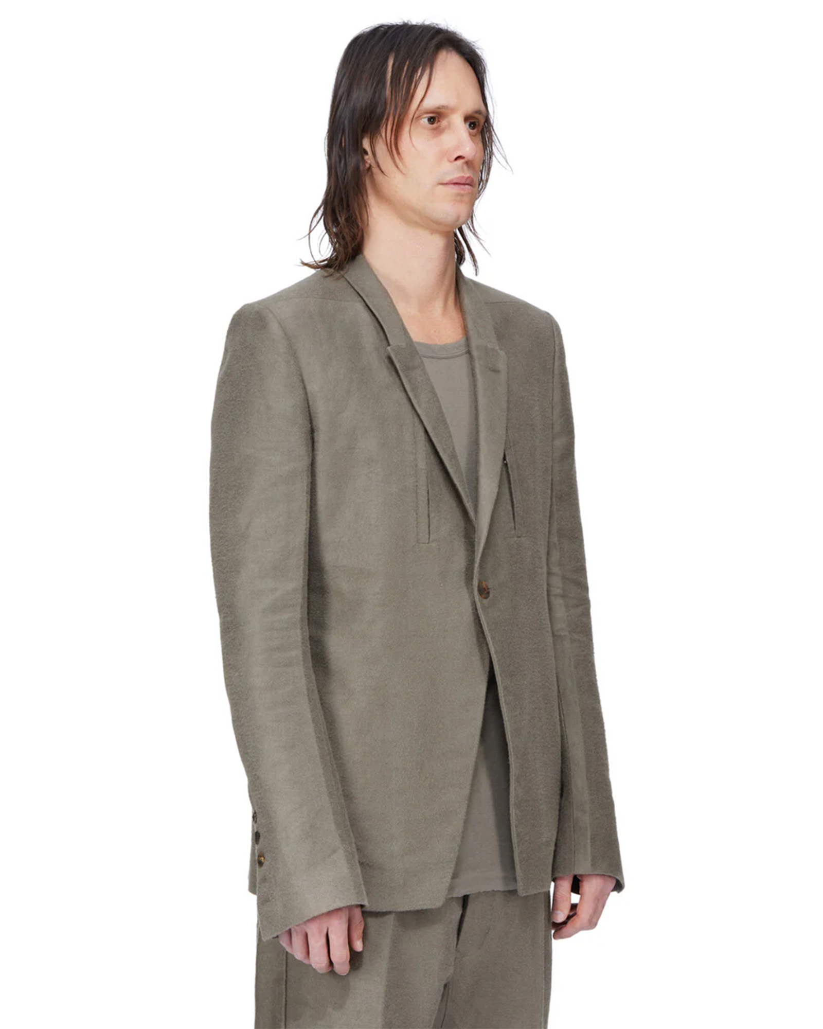 RICK OWENS・rick owens -  SOFT SOFT JKT / DRK PEARL