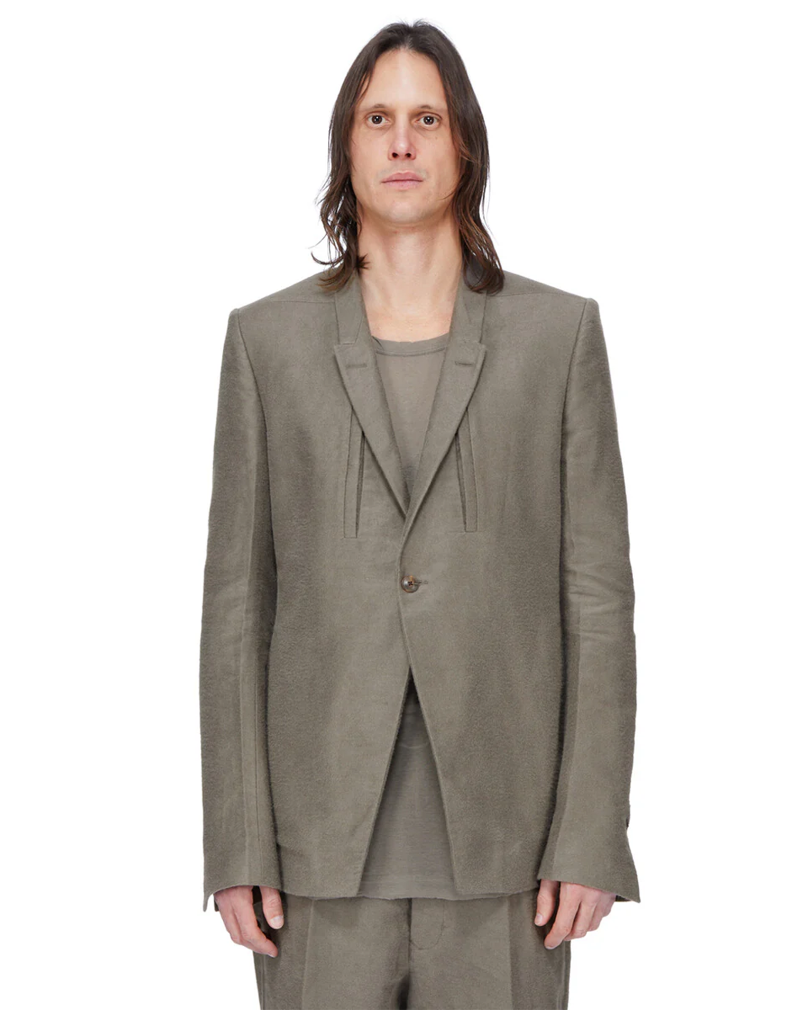 RICK OWENS・rick owens -  SOFT SOFT JKT / DRK PEARL