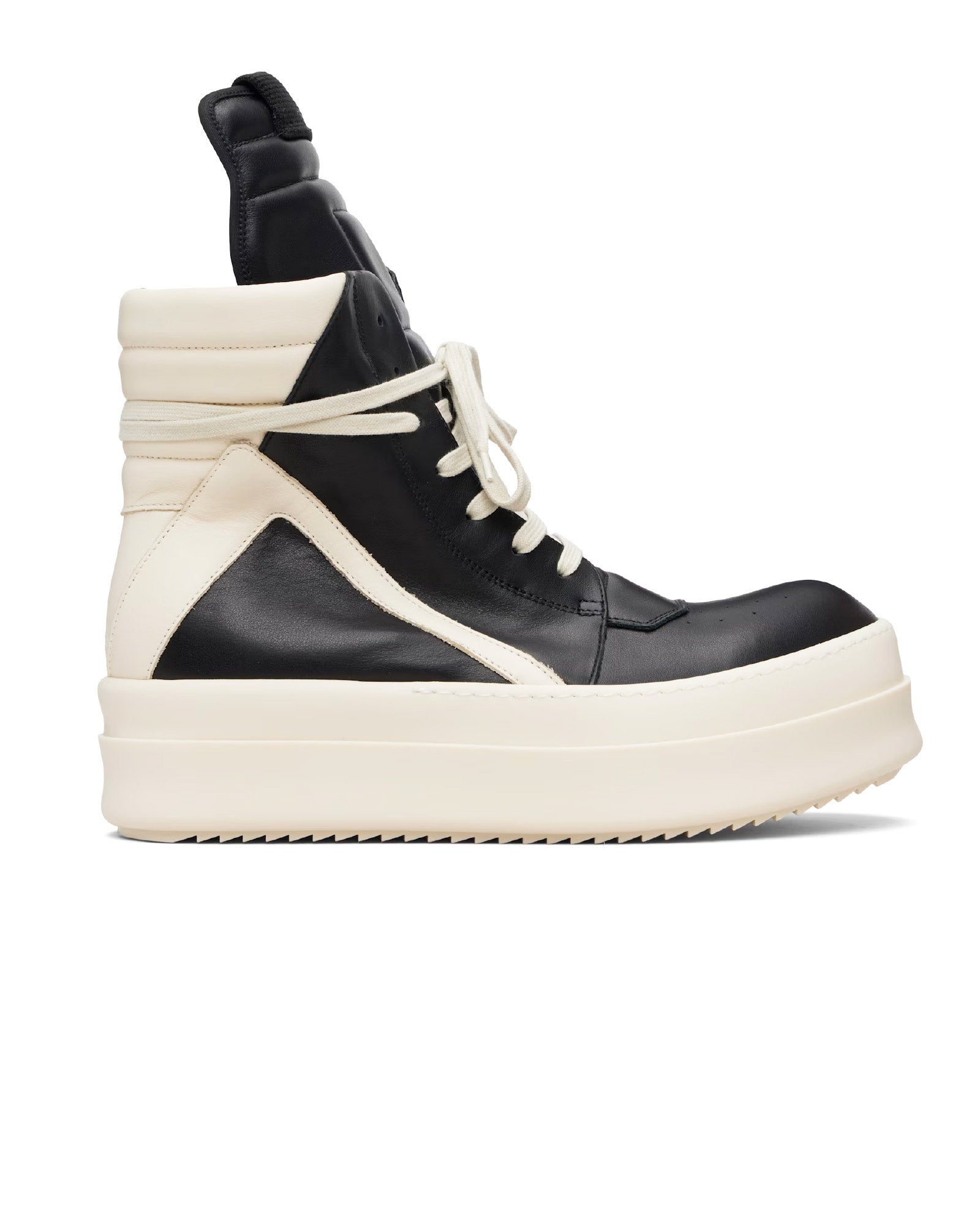 RICK OWENS・リック オウエンス - ハイカットスニーカー MEGA BUMPER GEOBASKET
/ BLACK/MILK/MILK