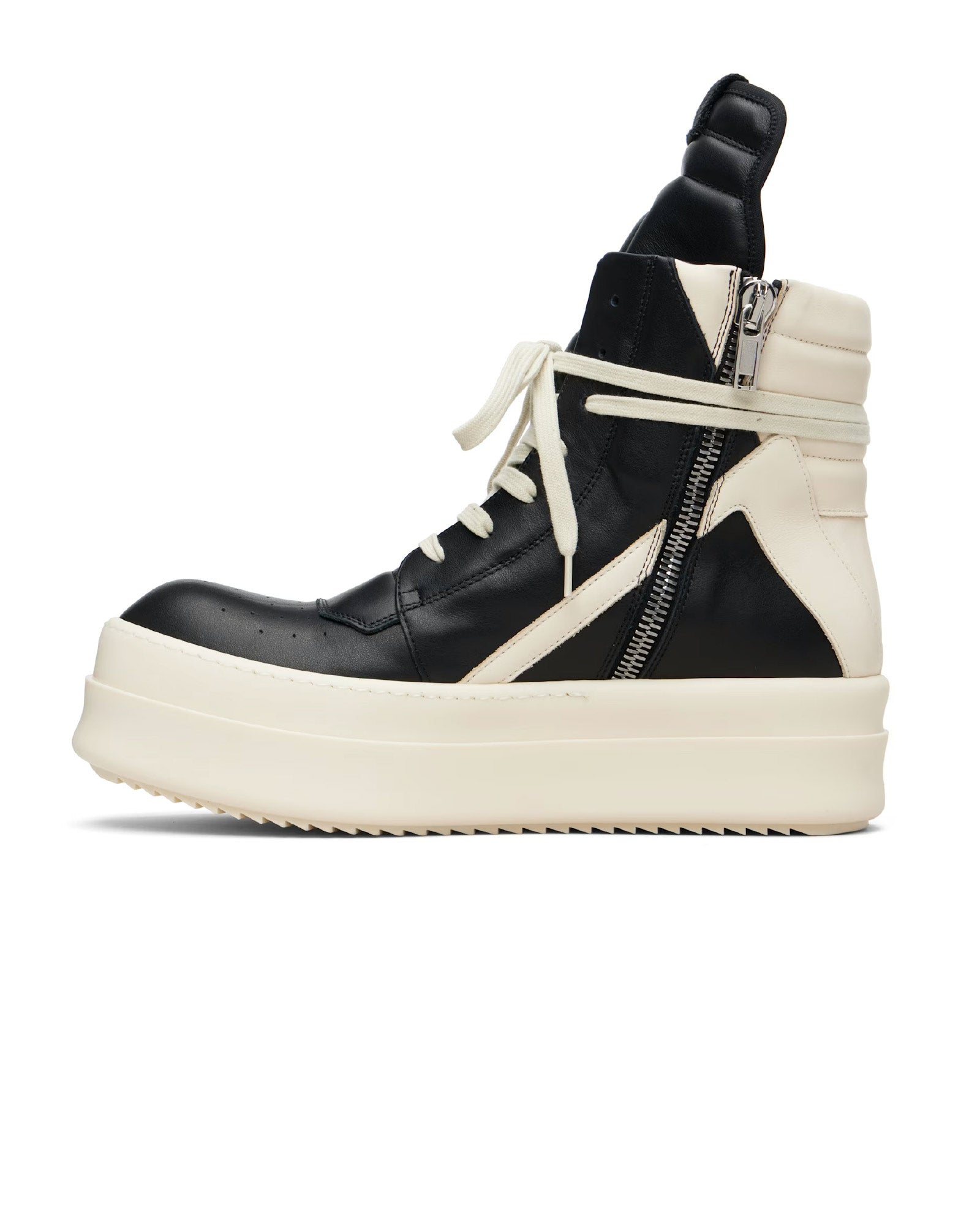 RICK OWENS・リック オウエンス - ハイカットスニーカー MEGA BUMPER GEOBASKET
/ BLACK/MILK/MILK