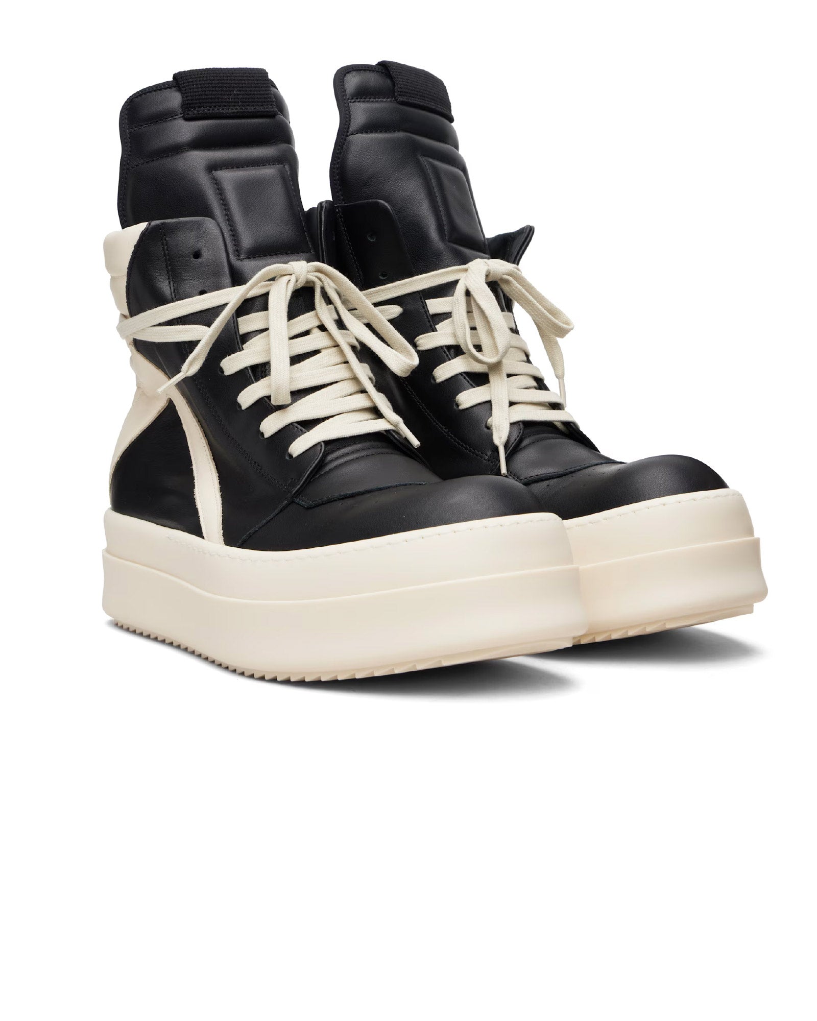 RICK OWENS・リック オウエンス - ハイカットスニーカー MEGA BUMPER GEOBASKET
/ BLACK/MILK/MILK