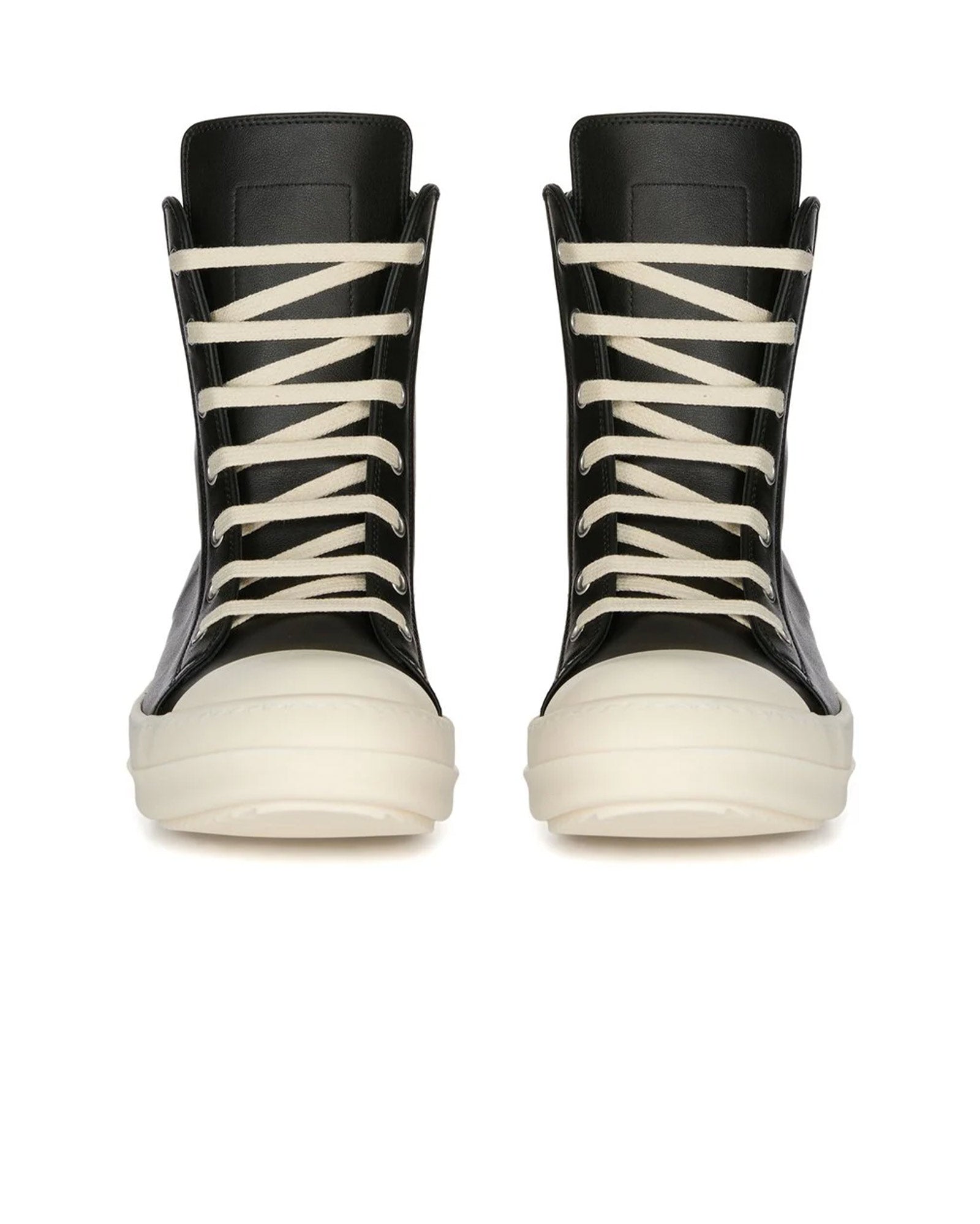 RICK OWENS・リック オウエンス - ハイカットスニーカー SNEAKS / BLACK/MILK/MILK
