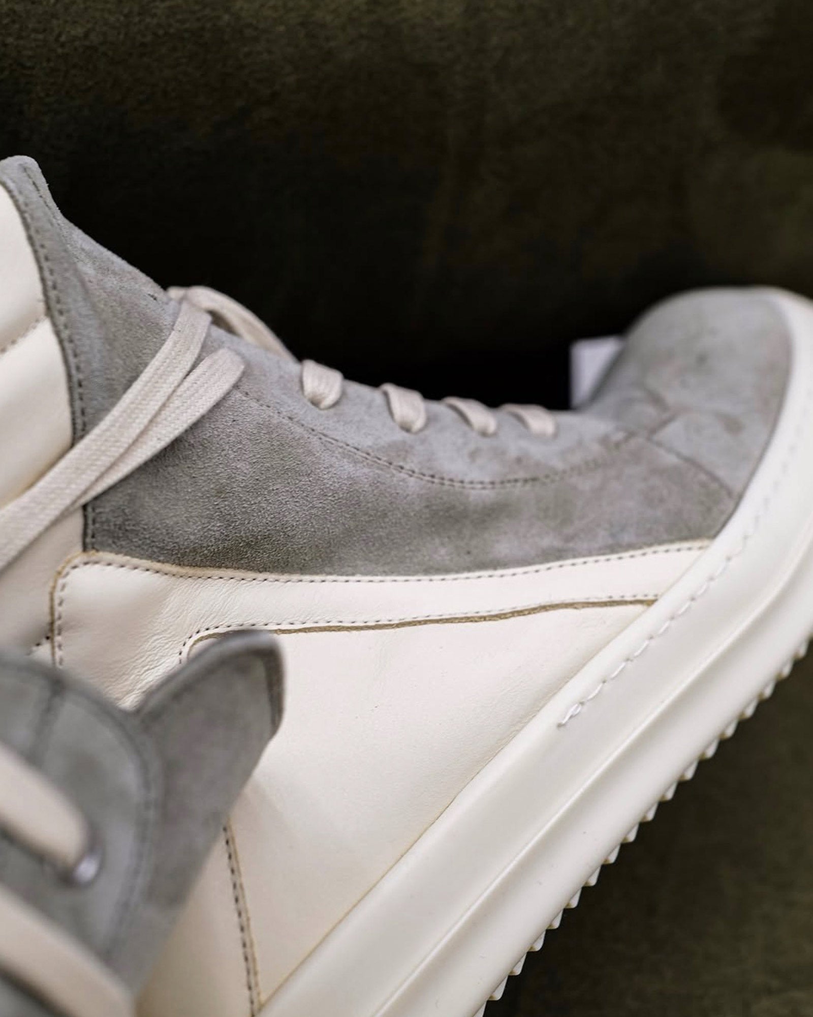 RICK OWENS・rick owens -  GEOBASKET / DRKPEARL/MILK/MILK