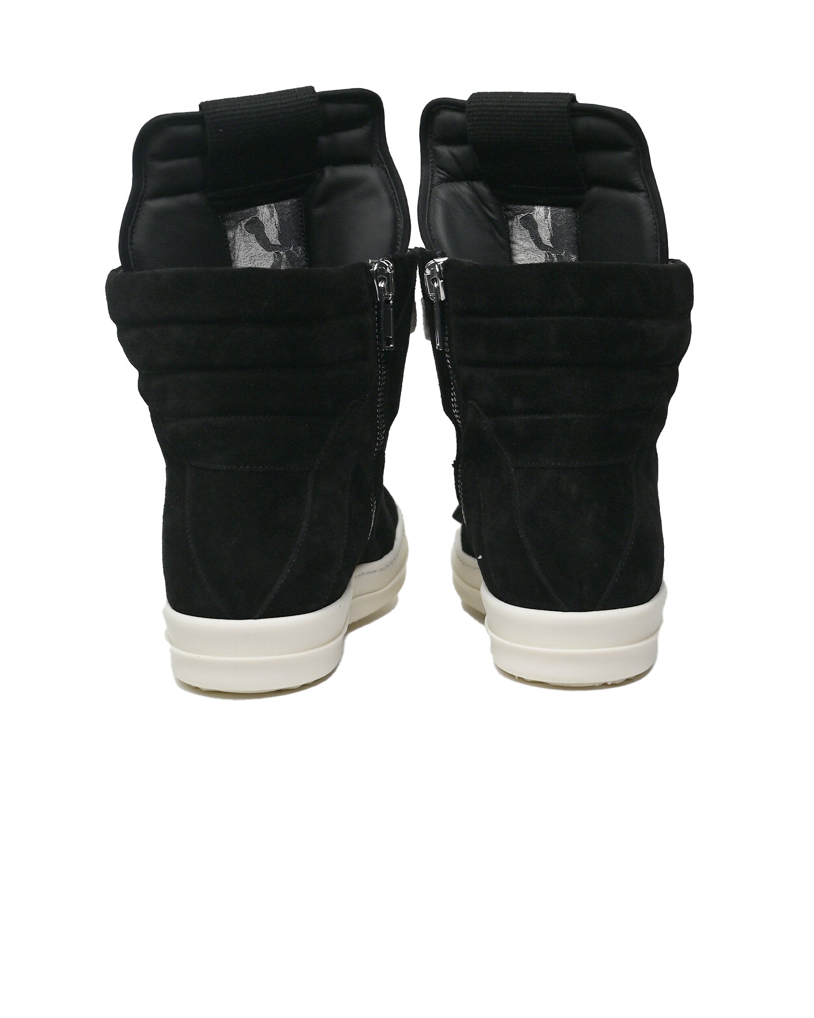 RICK OWENS・rick owens -  JUMBOLACE GEOBASKET / BALCK/BLACK/MILK