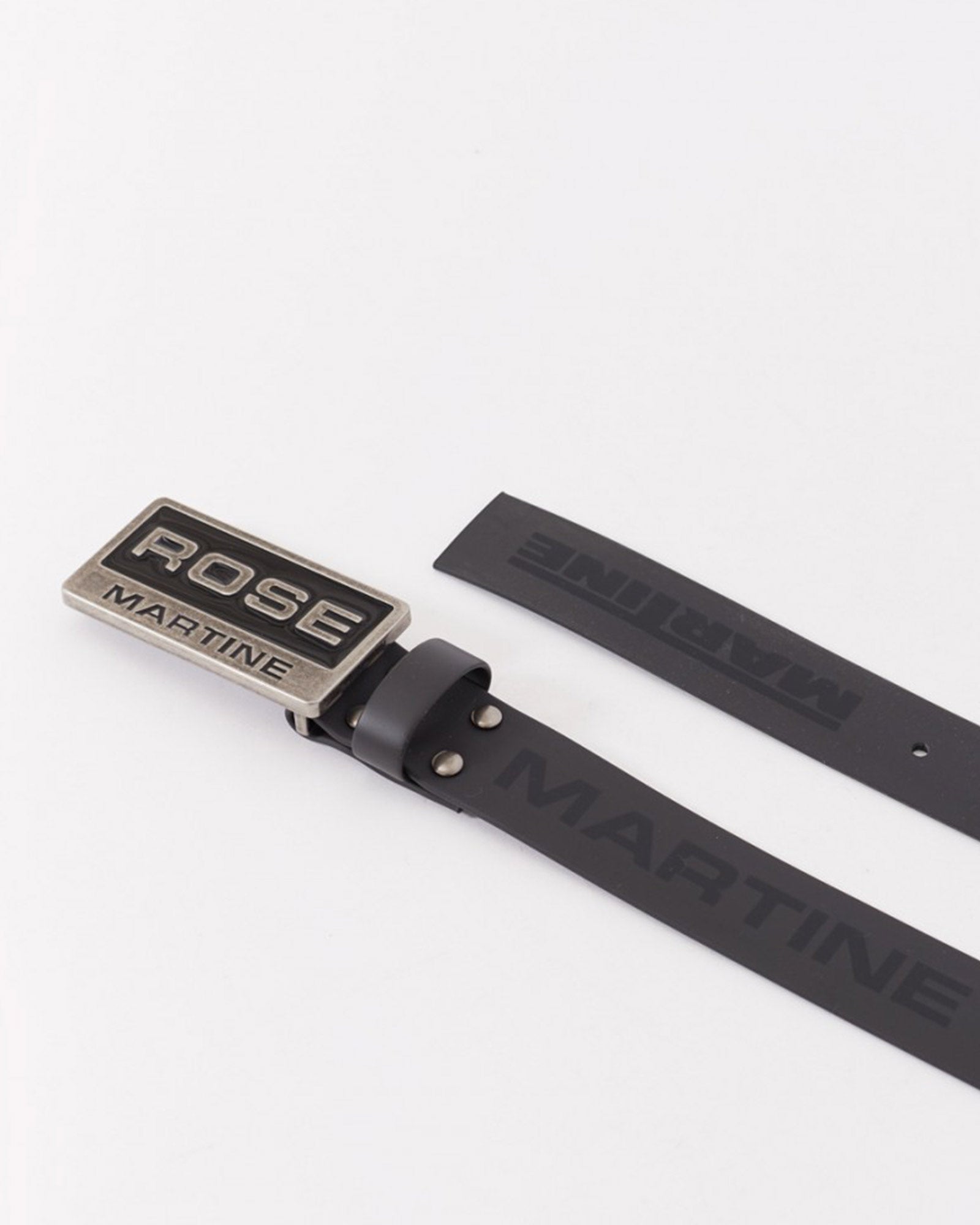 Martine Rose・マーティンローズ - ベルト RUBBER TYRE BELT / BLACK