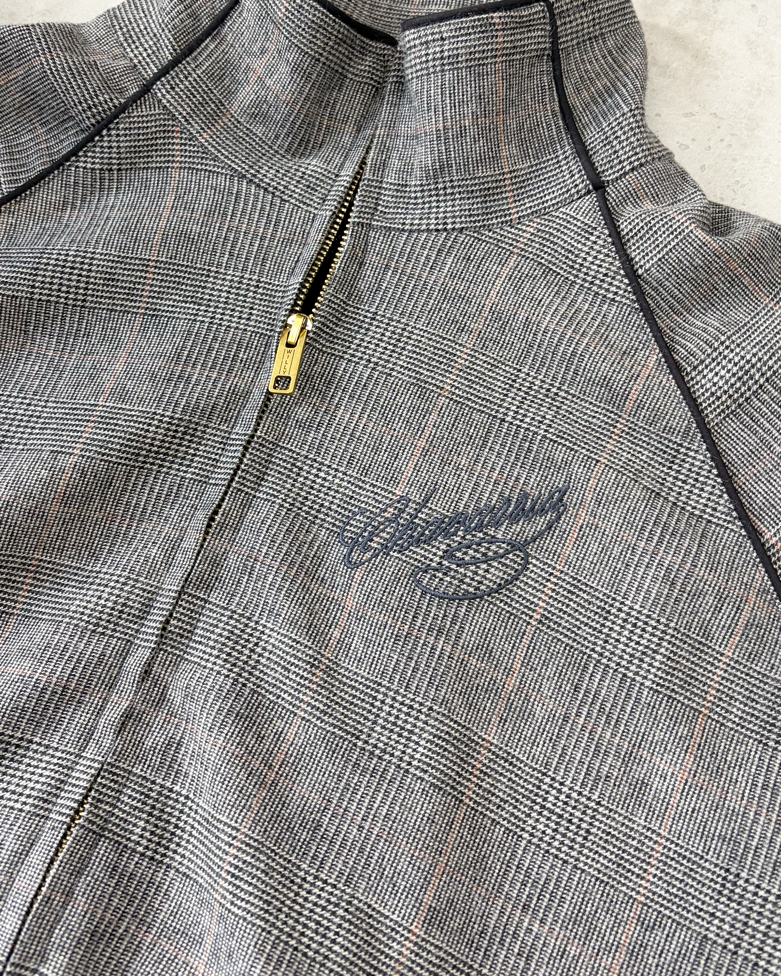 WILLY CHAVARRIA・ウィリー・チャバリア - トラックジャケット RUFF RIDER TRACK JACKET / BROWN / BLACK