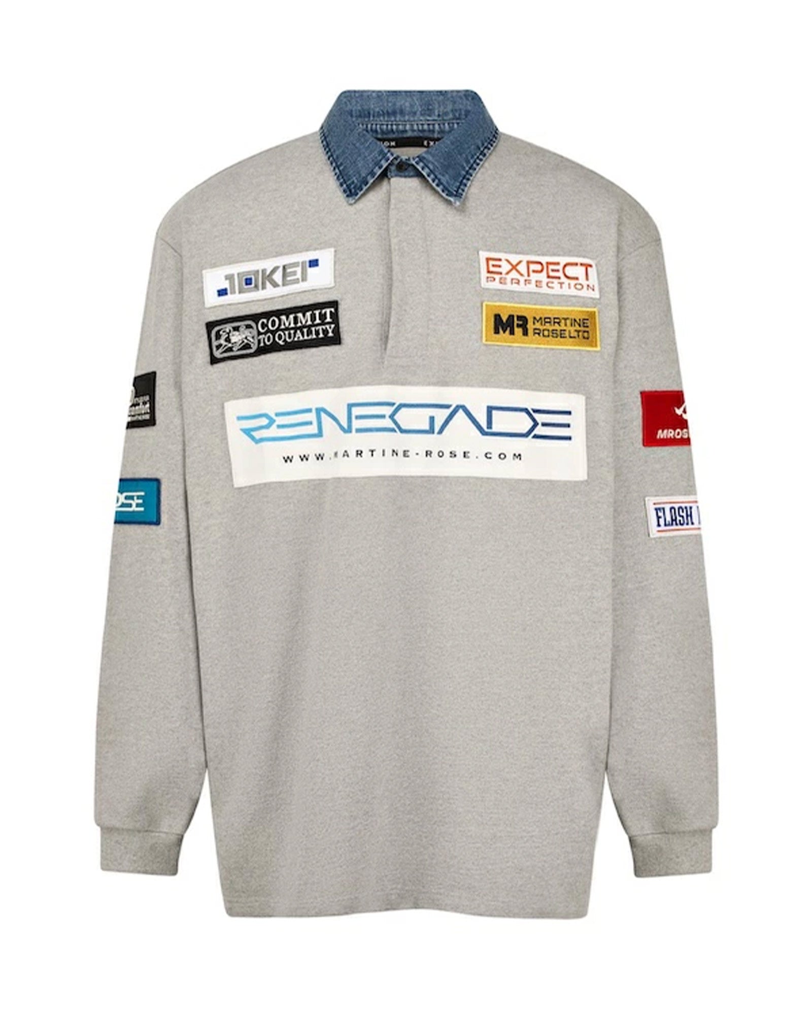 RUGBY POLO / GREY