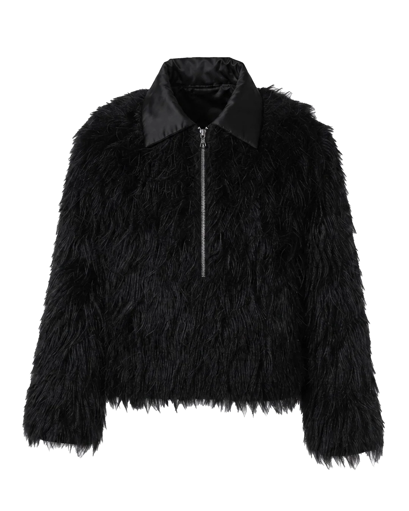 LAST NEST・ラストネスト - ジャケット REVERSIBLE FUR JACKET / BLACK