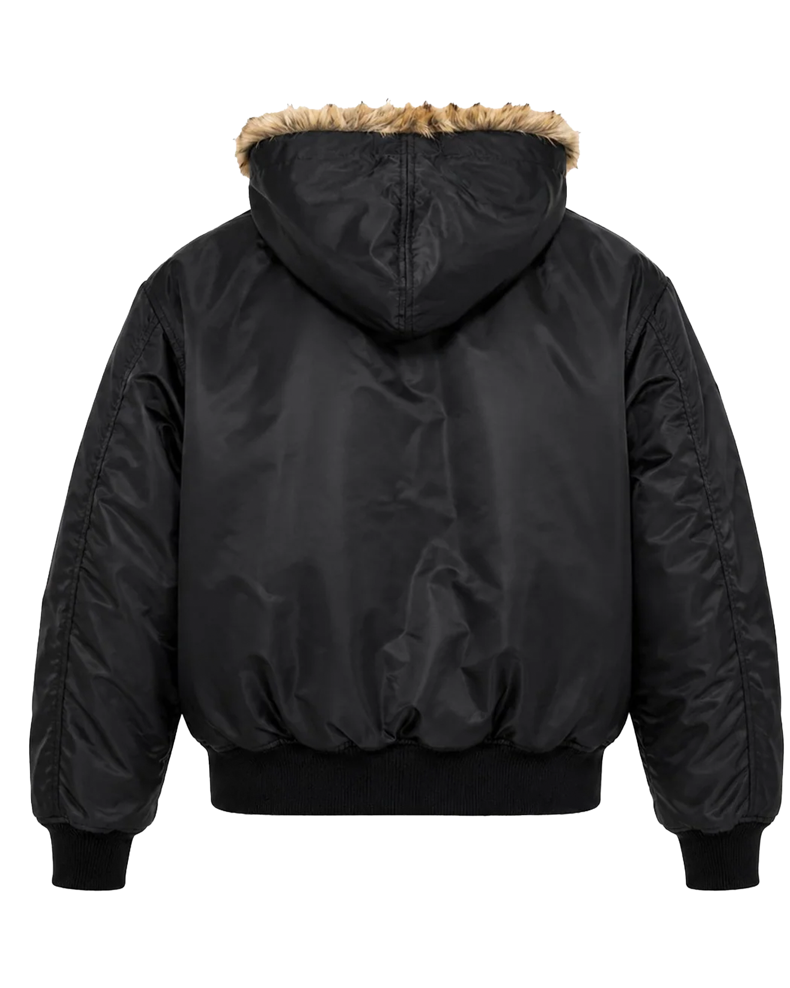 LAST NEST・ラストネスト - ジャケット REVERSIBLE LEOPARD FUR JACKET / BLACK