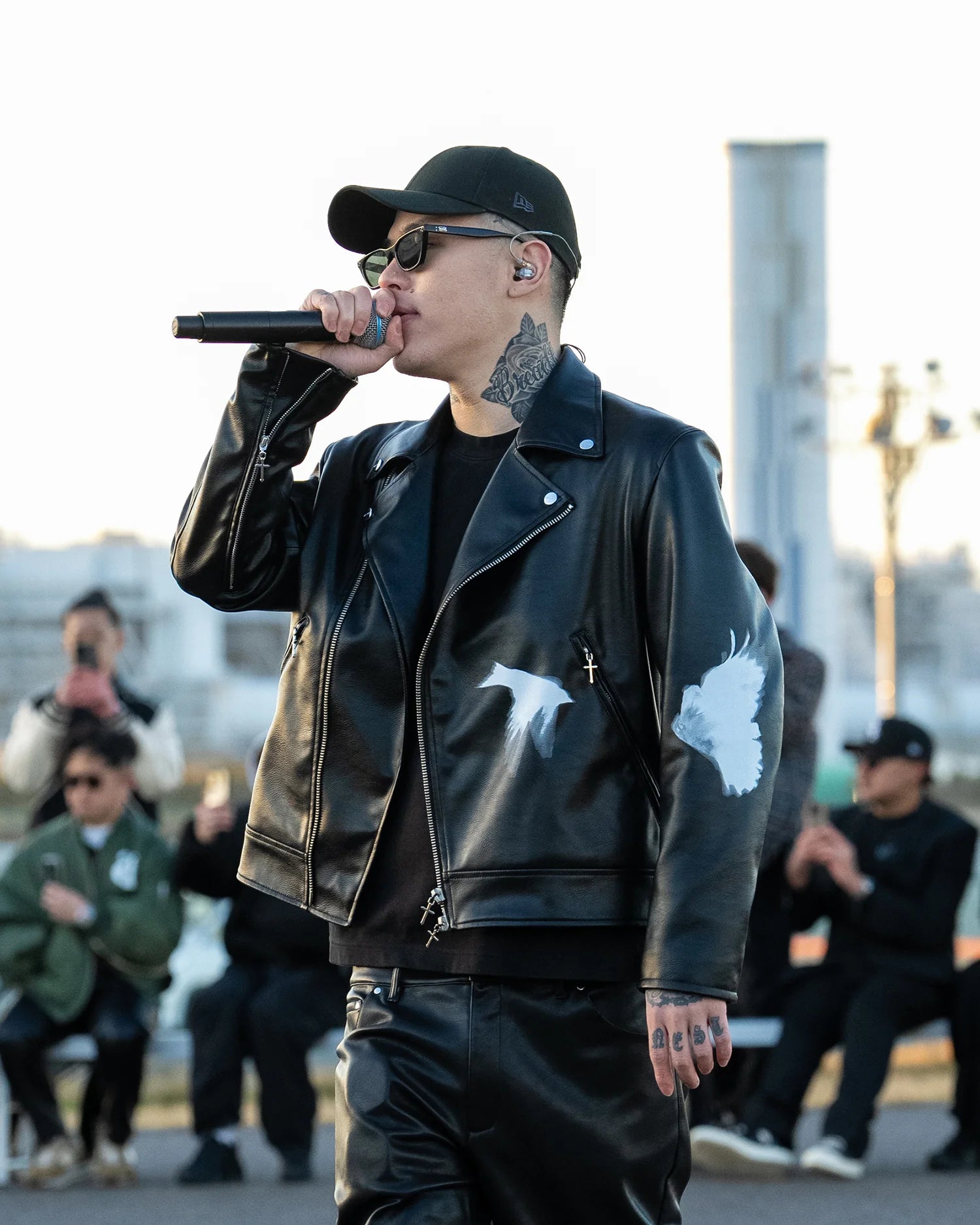 LAST NEST・last nest -  DOVE RIDERS JACKET / BLACK