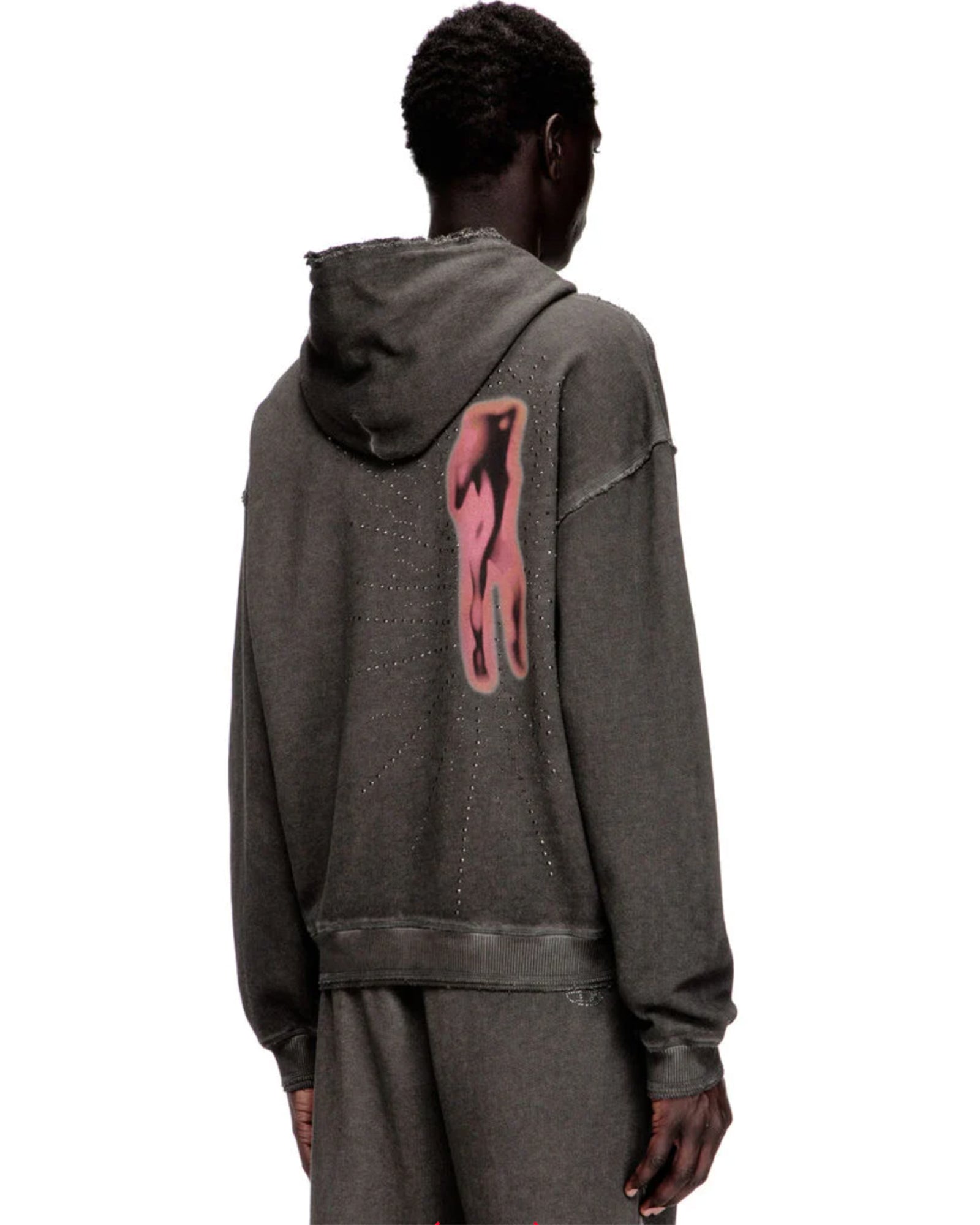 DIESEL・ディーゼル - パーカー・フーディ S-QUINN-HOOD / GREY