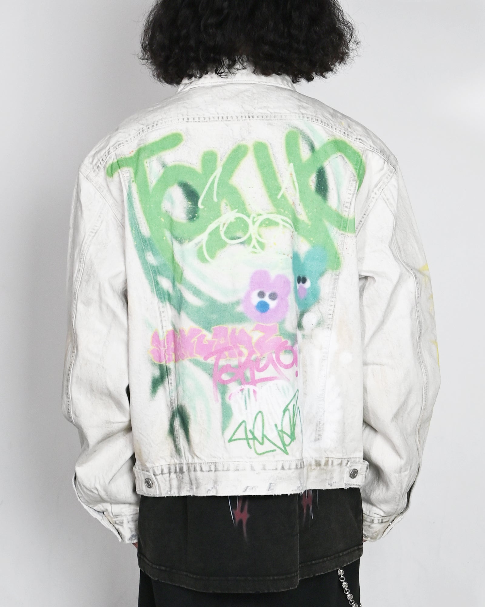 SANKUANZ・サンクアンズ - デニムジャケット DENIM JACKET / GREY