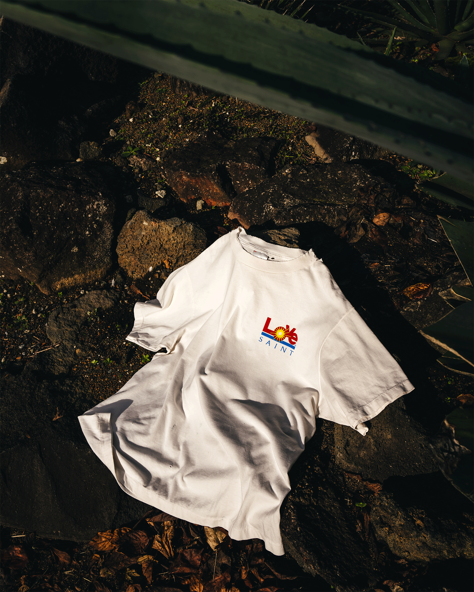 SAINT M×××××× (セントマイケル) SS TEE/LOVE / WHITE | Detail SAINT M×××××× (セントマイケル) SS TEE/LOVE / WHITE | Detail