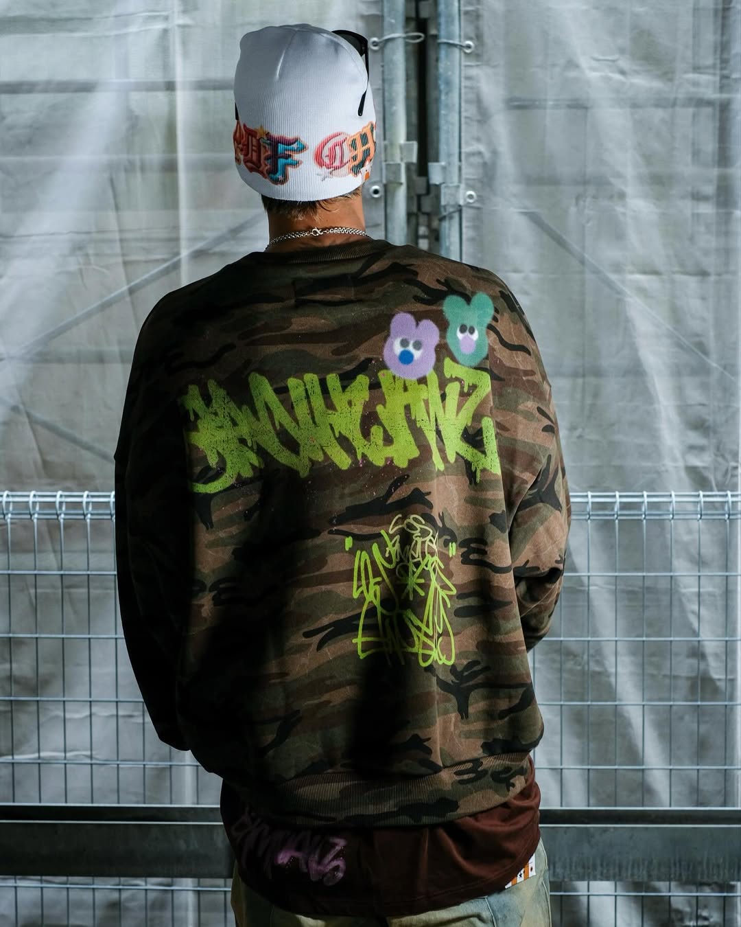 PDF・プロジェクト・ドメニコ・フォルミケッティ - ニットキャップ・ビーニー BEANIE CHANNEL / WHITE