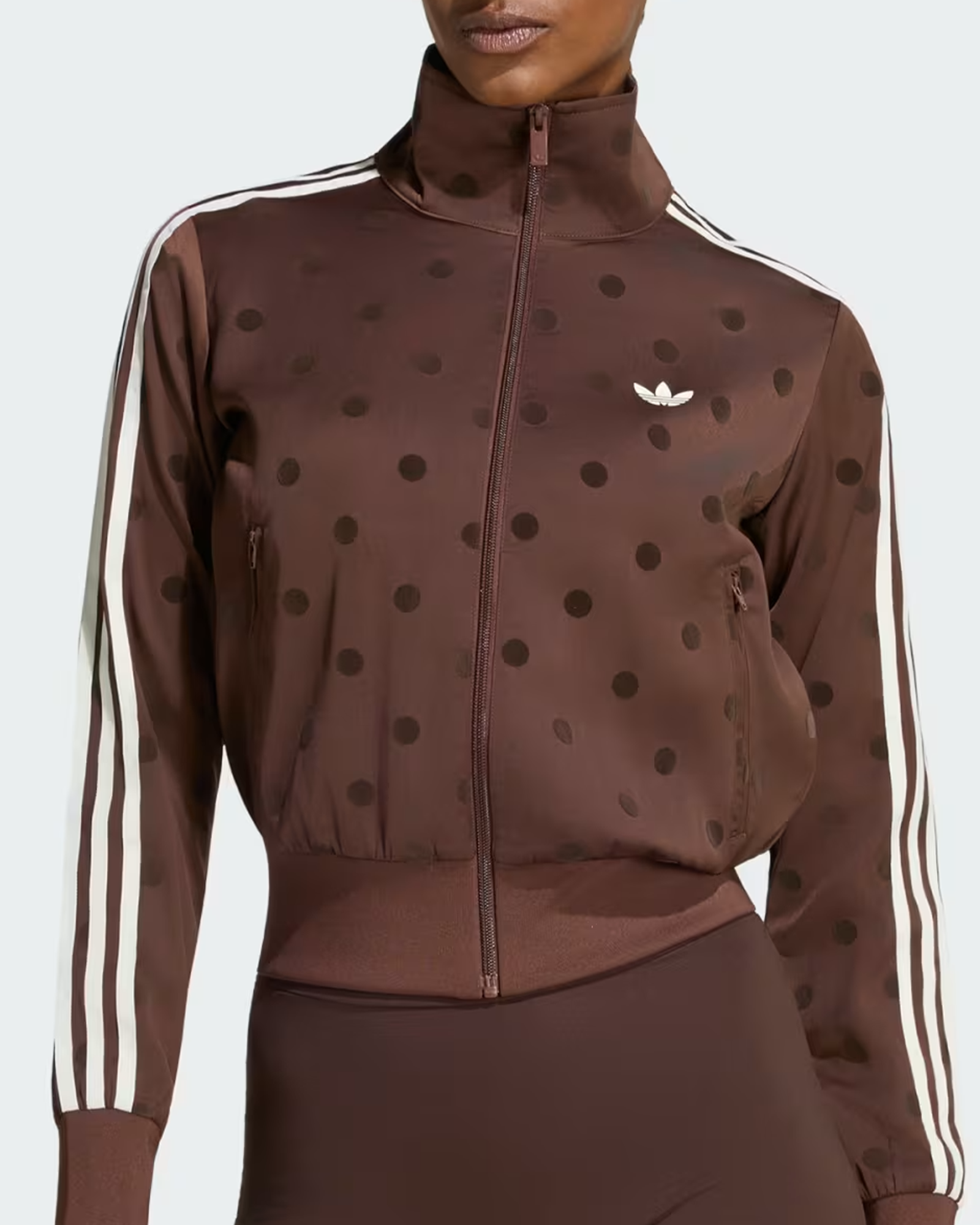 adidas・adidas - トラックジャケット SATIN POLKA DOT TT TRACK TOP / AUBURN
